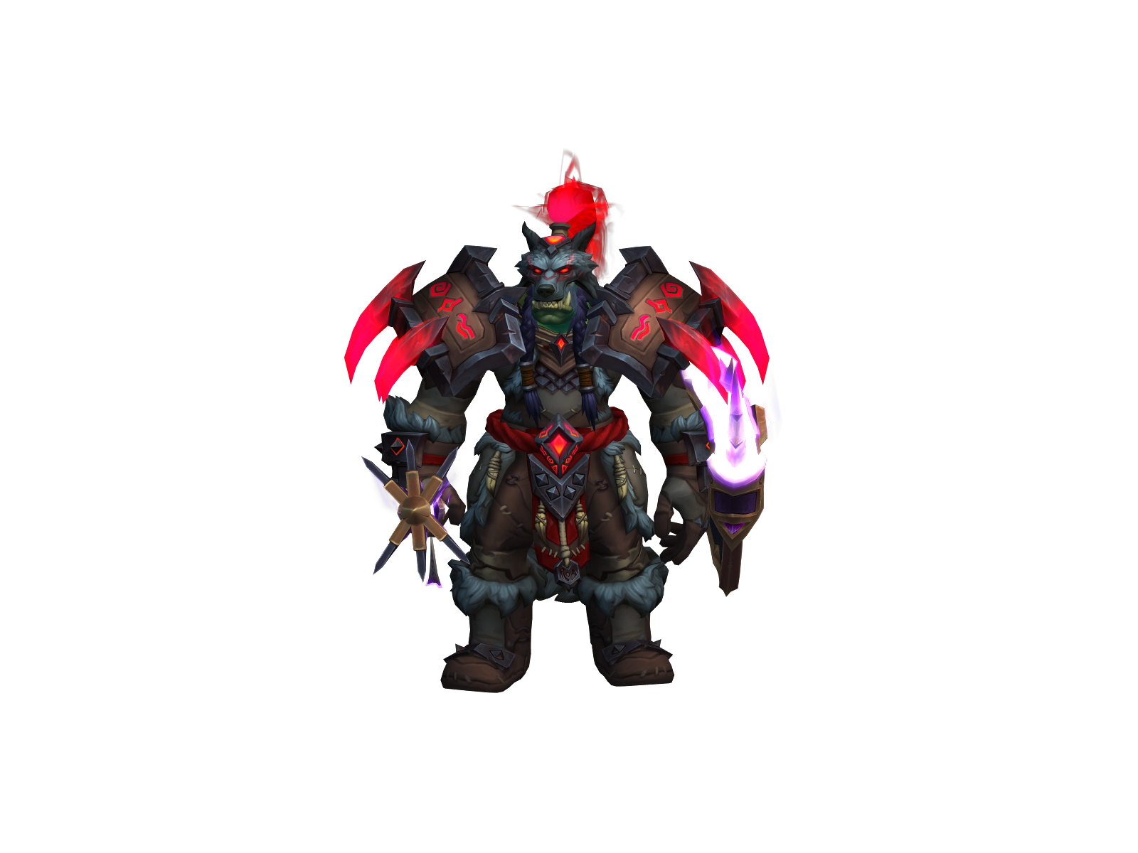 Akasul 3D character render