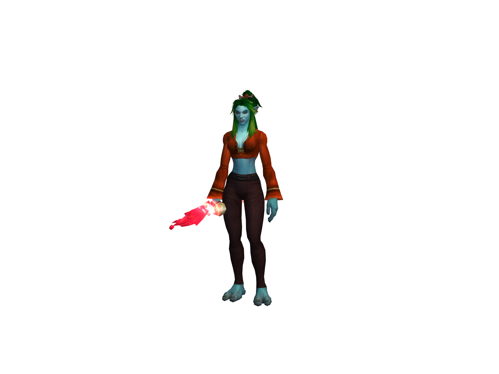 Ovia 3D character render