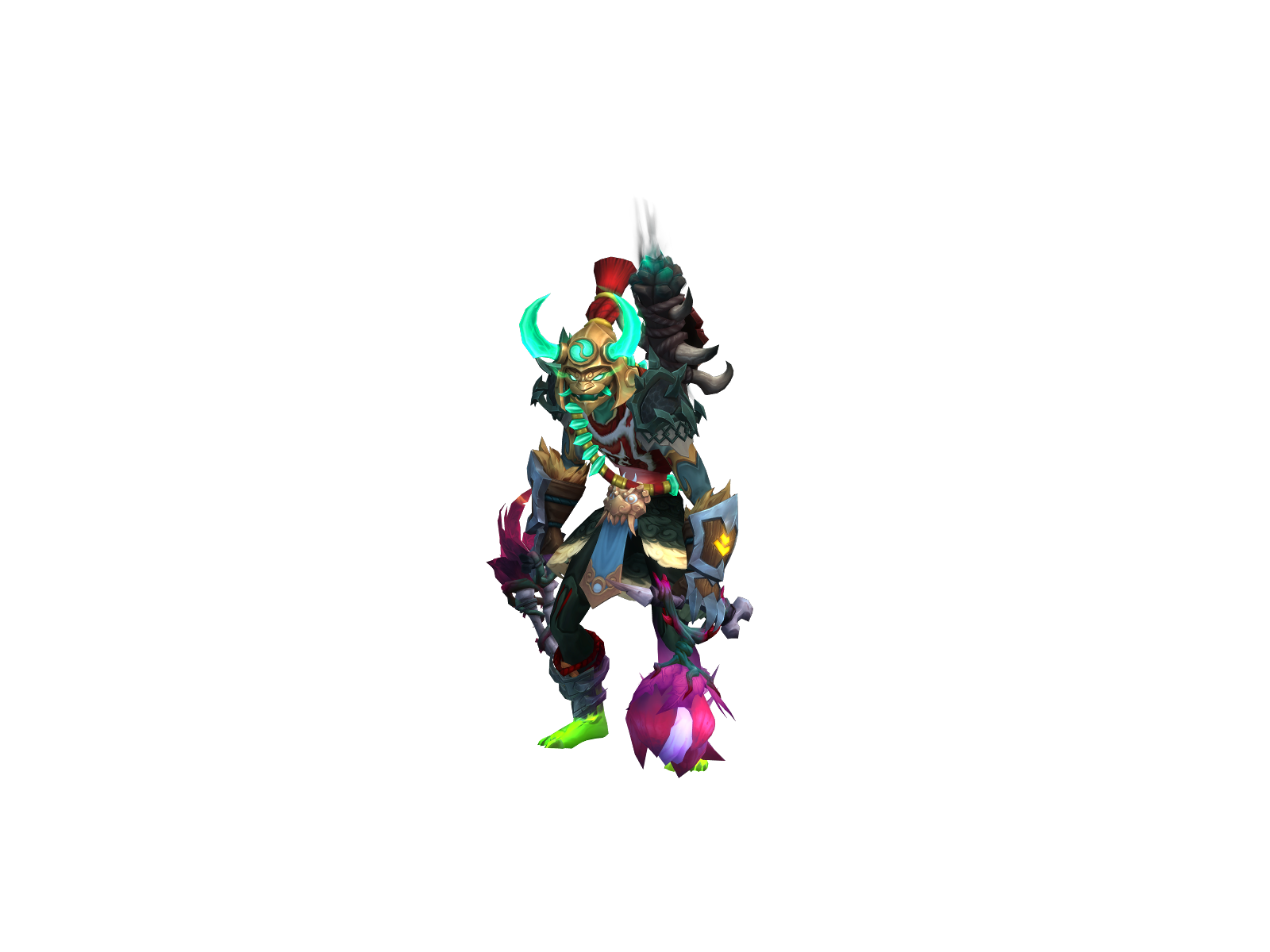 Deeok 3D character render