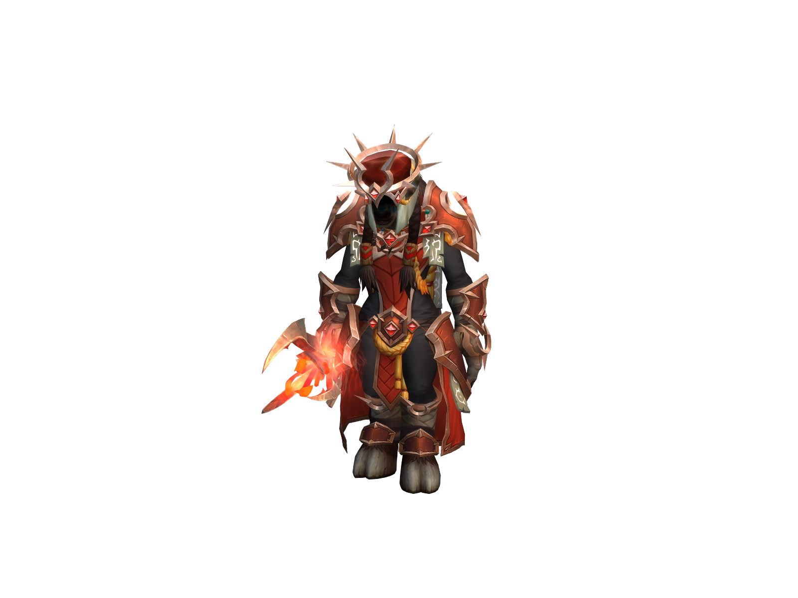 Tzubutan 3D character render