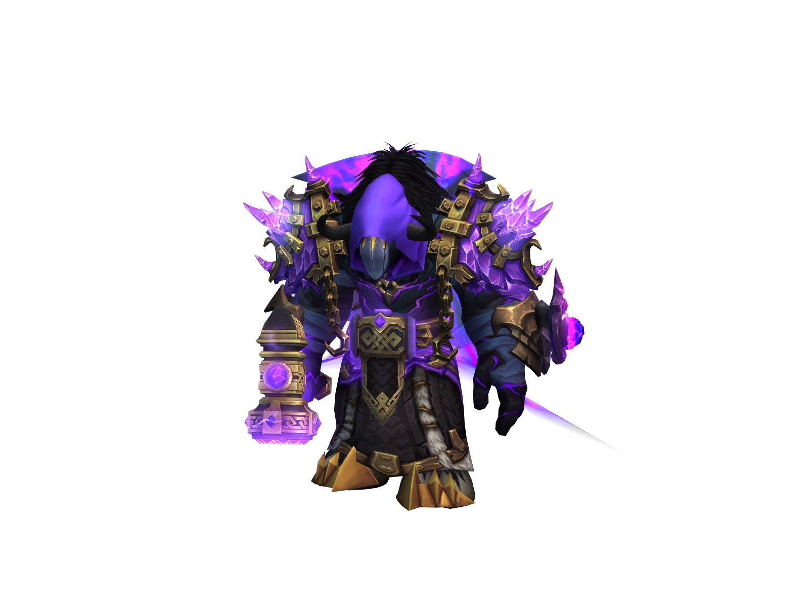 Hornearth 3D character render