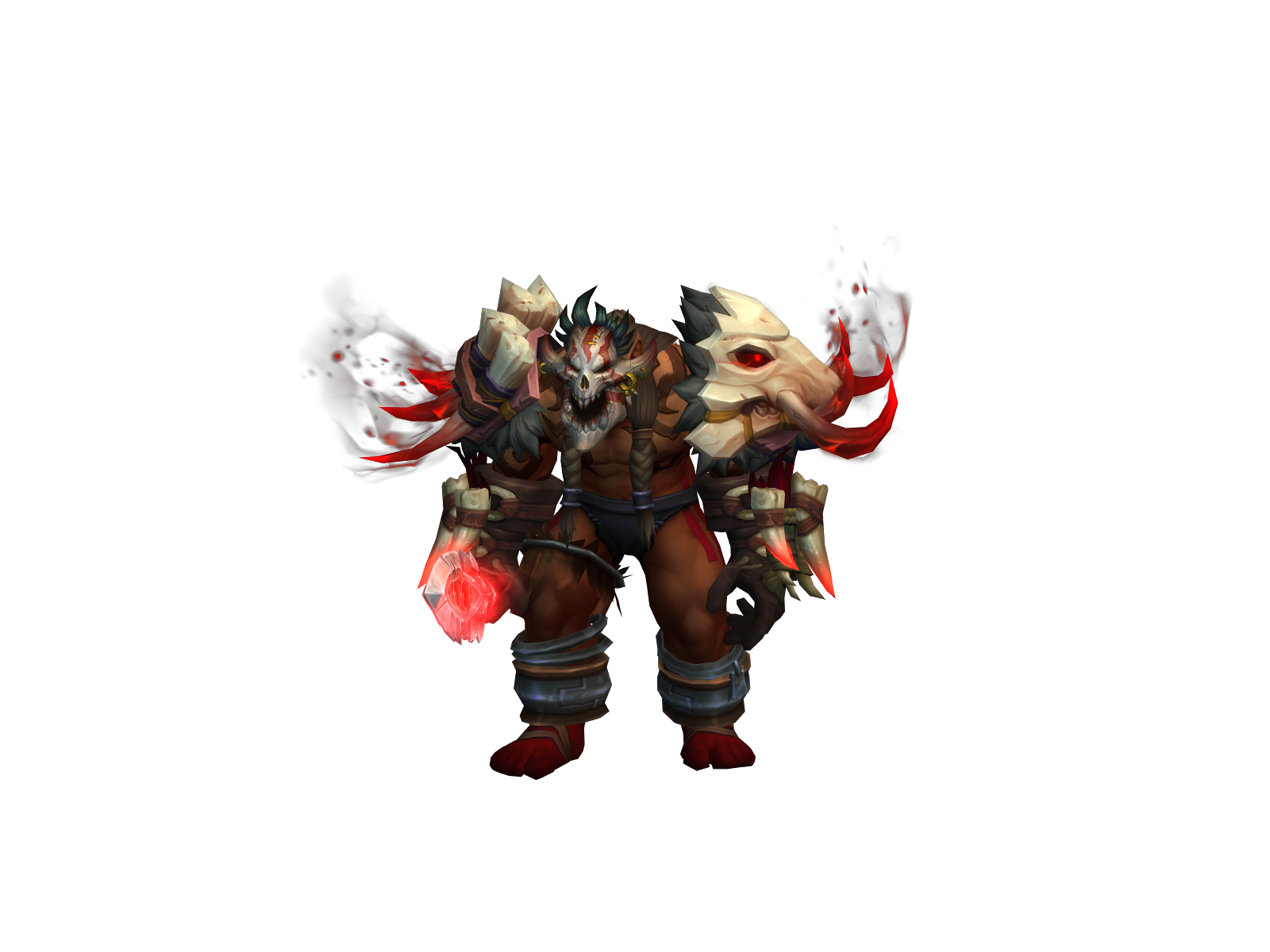 Travism 3D character render