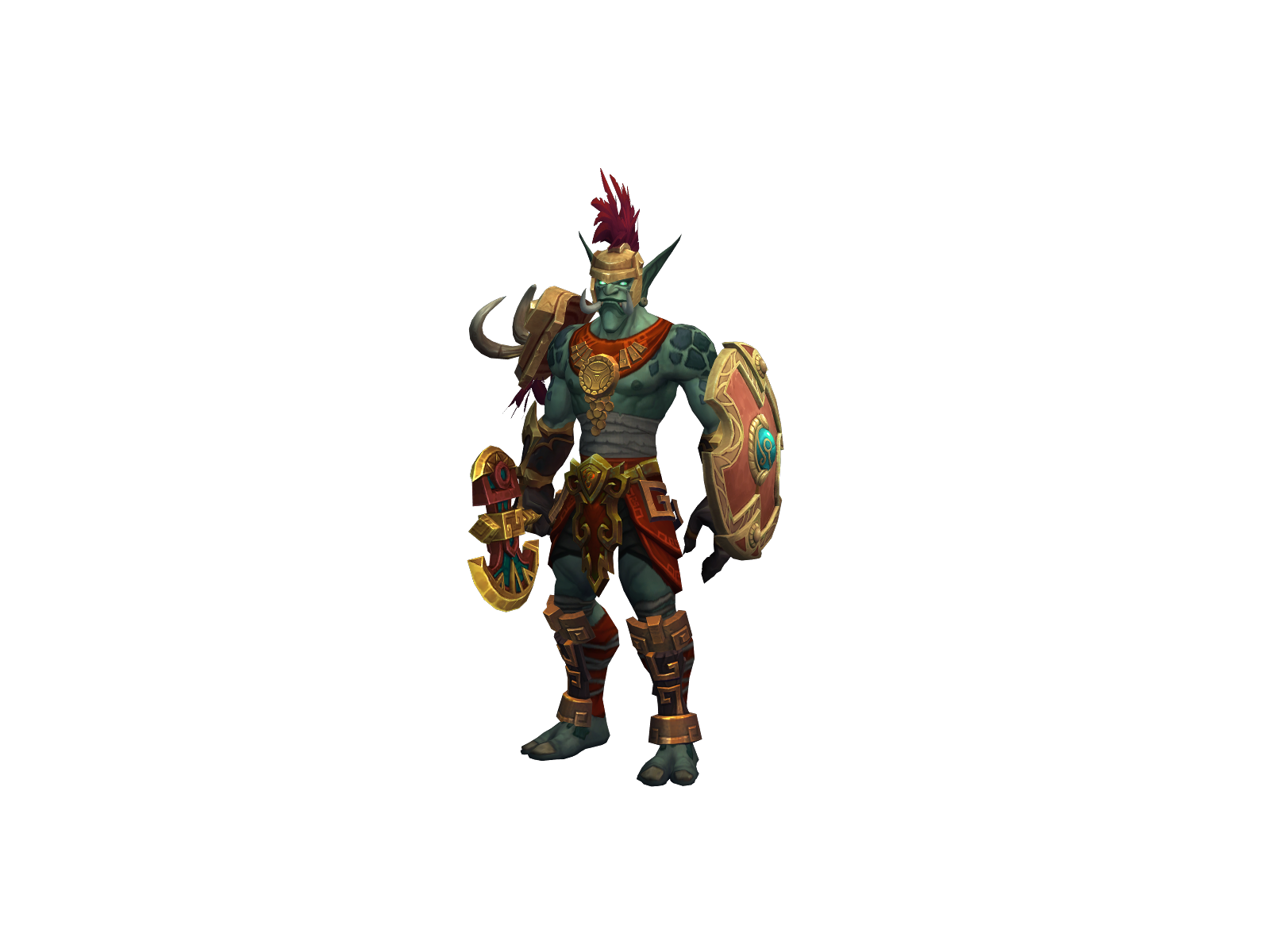 Gundrä 3D character render