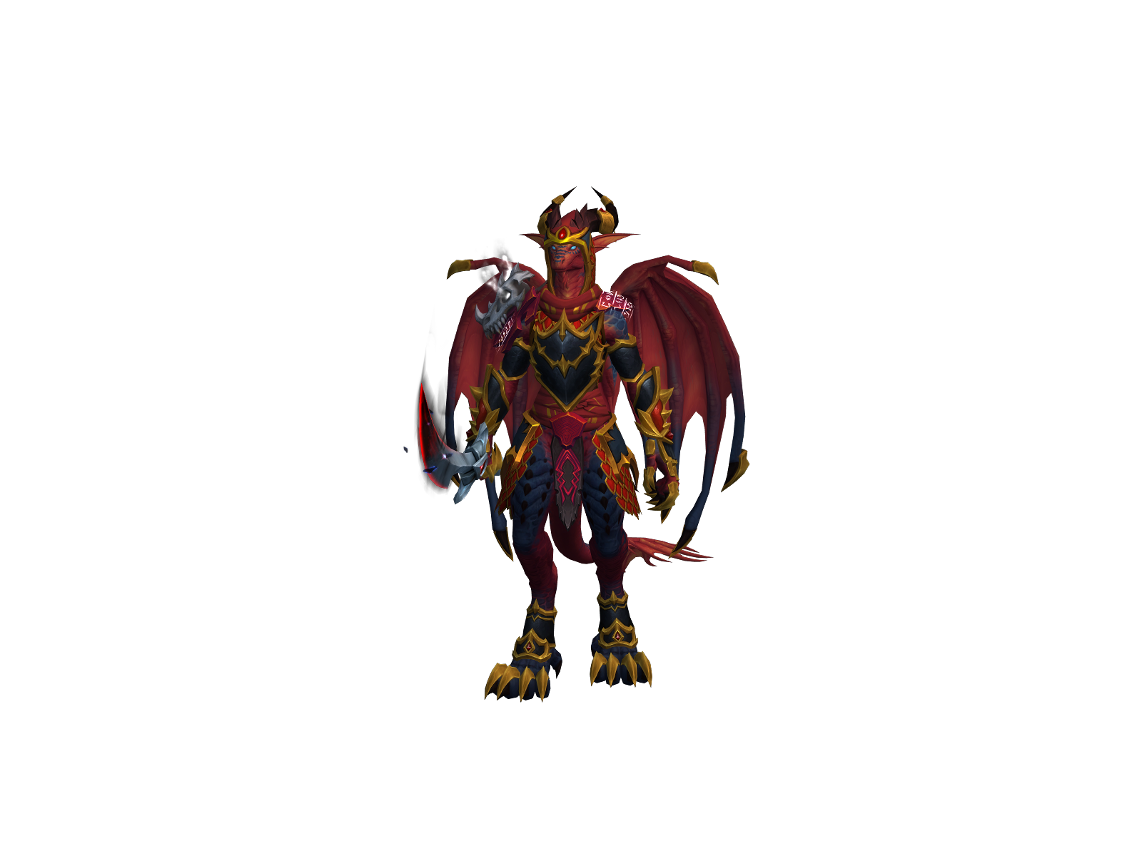 Dragonewsh 3D character render