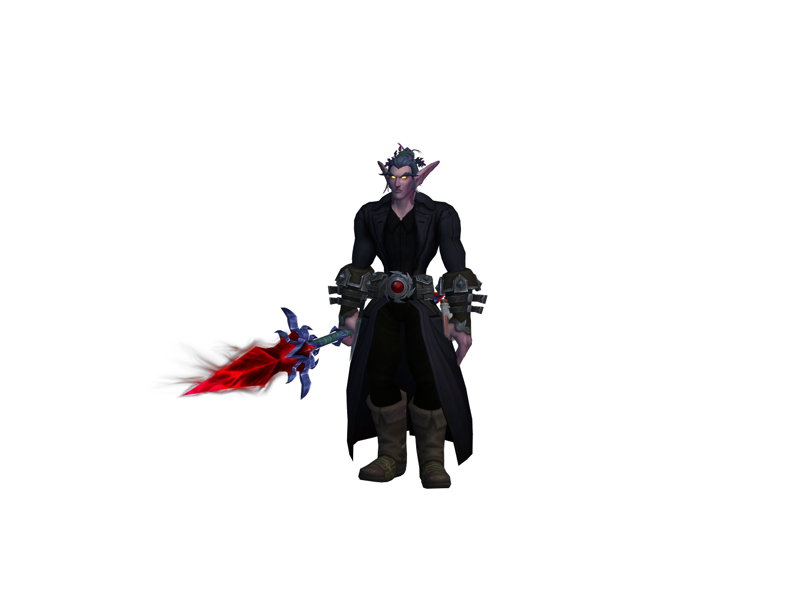 Uilou 3D character render