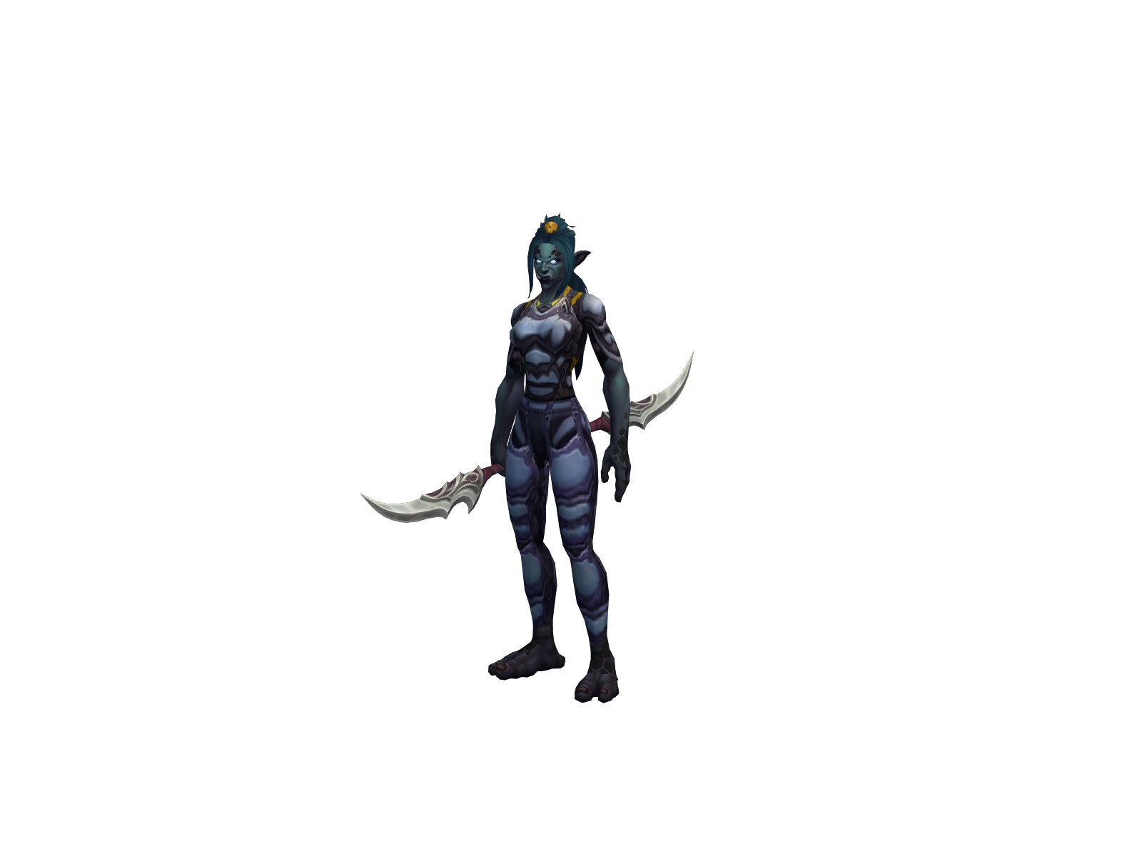 Zandalrtroll 3D character render