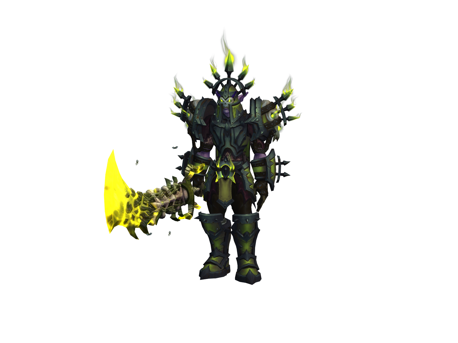 Blazeress 3D character render