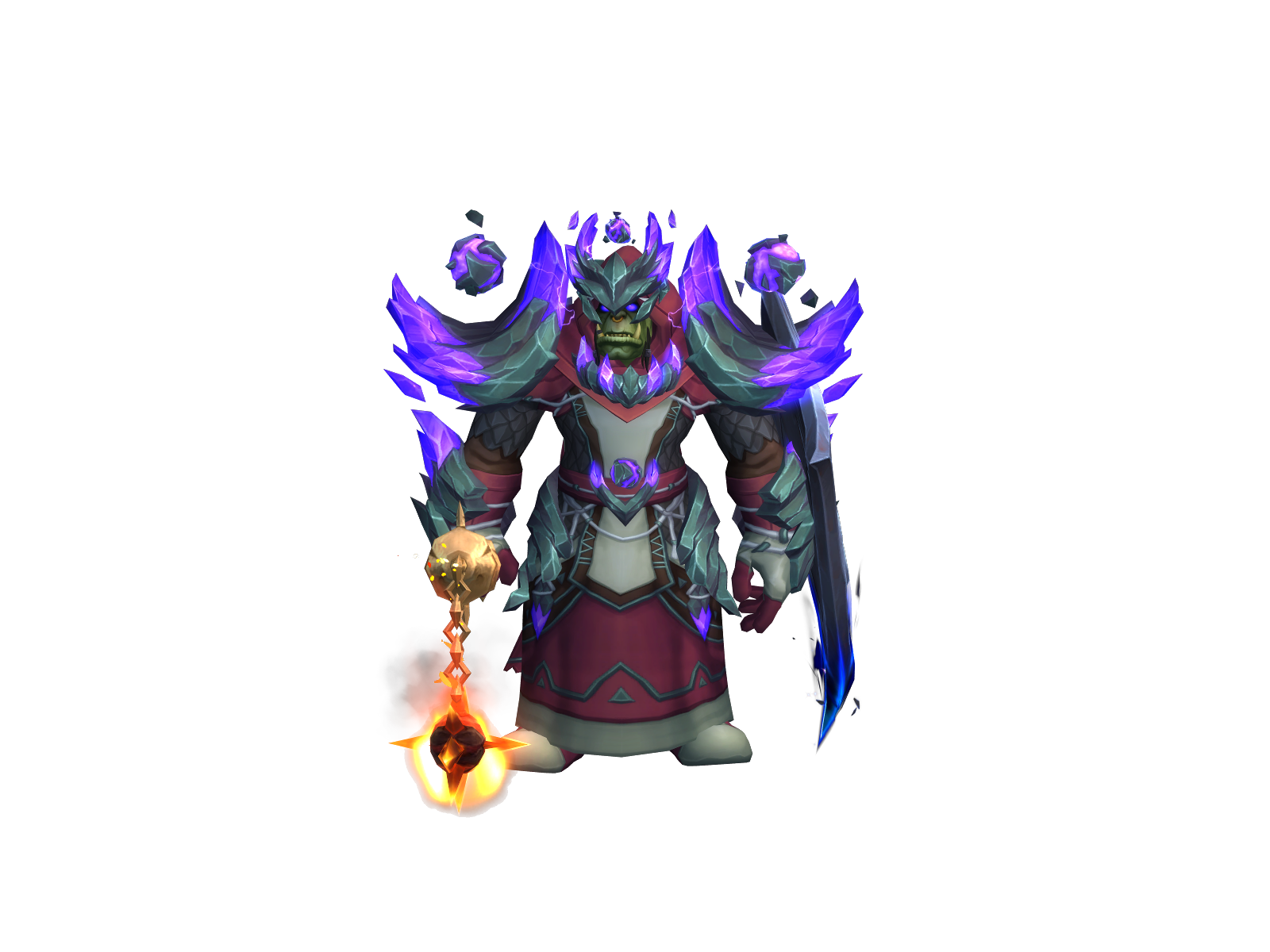Mintowl 3D character render