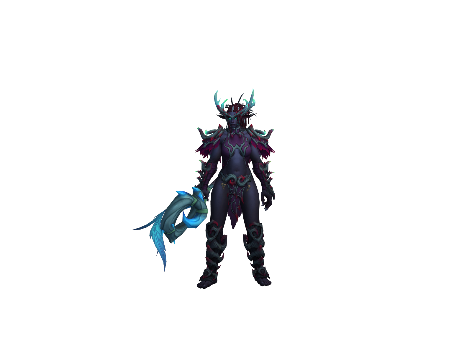Pripya 3D character render