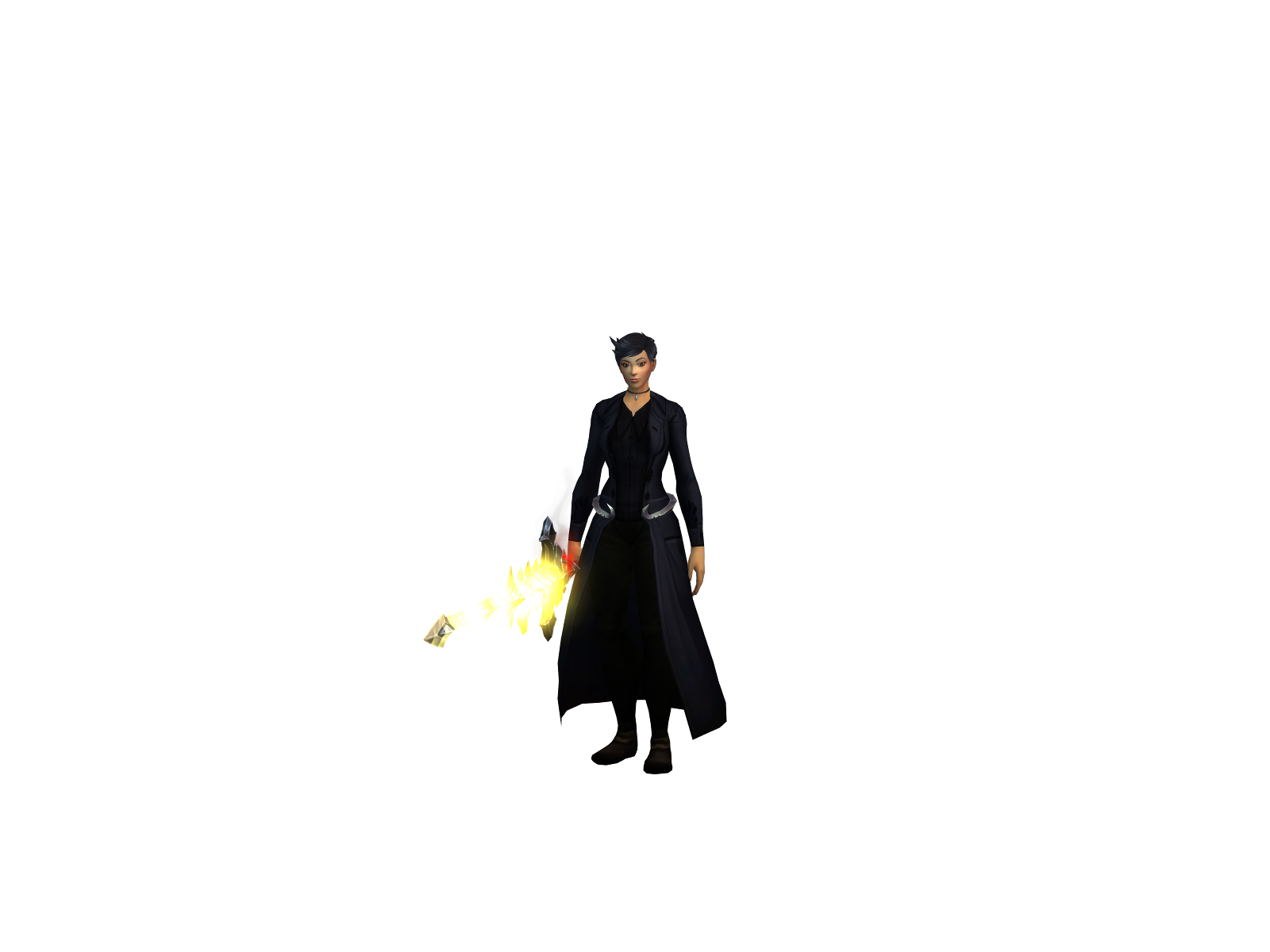 Nakuza 3D character render