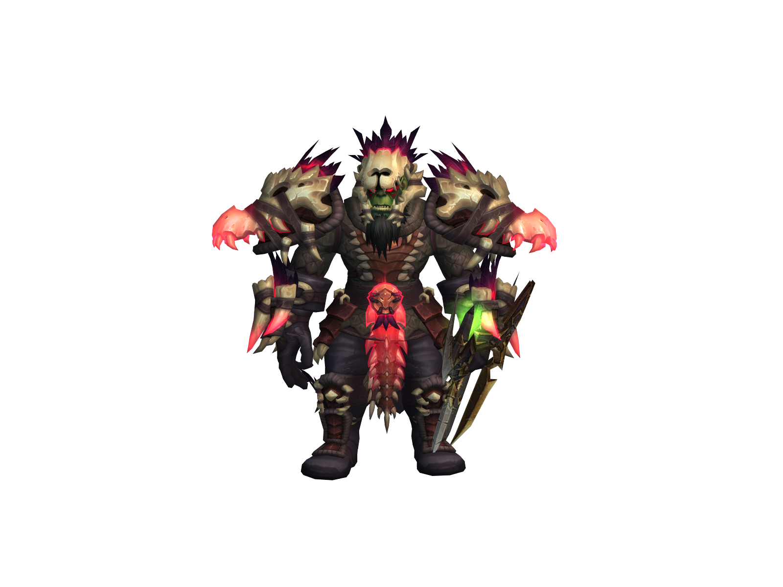 Mehuntin 3D character render