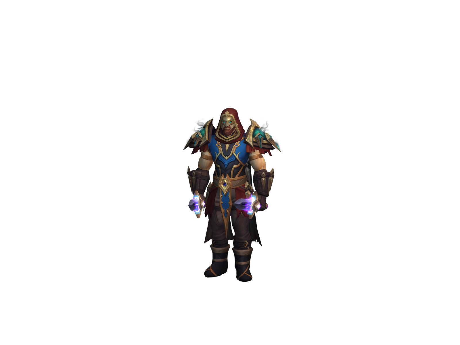 Rriggert 3D character render