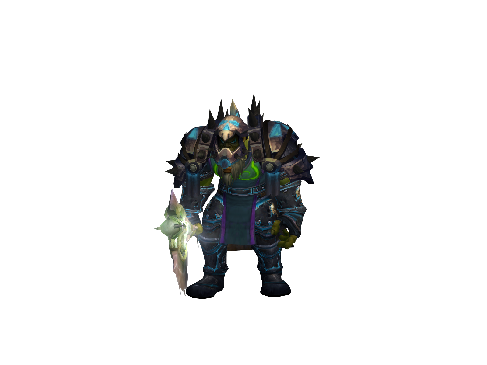Rotclasshero 3D character render