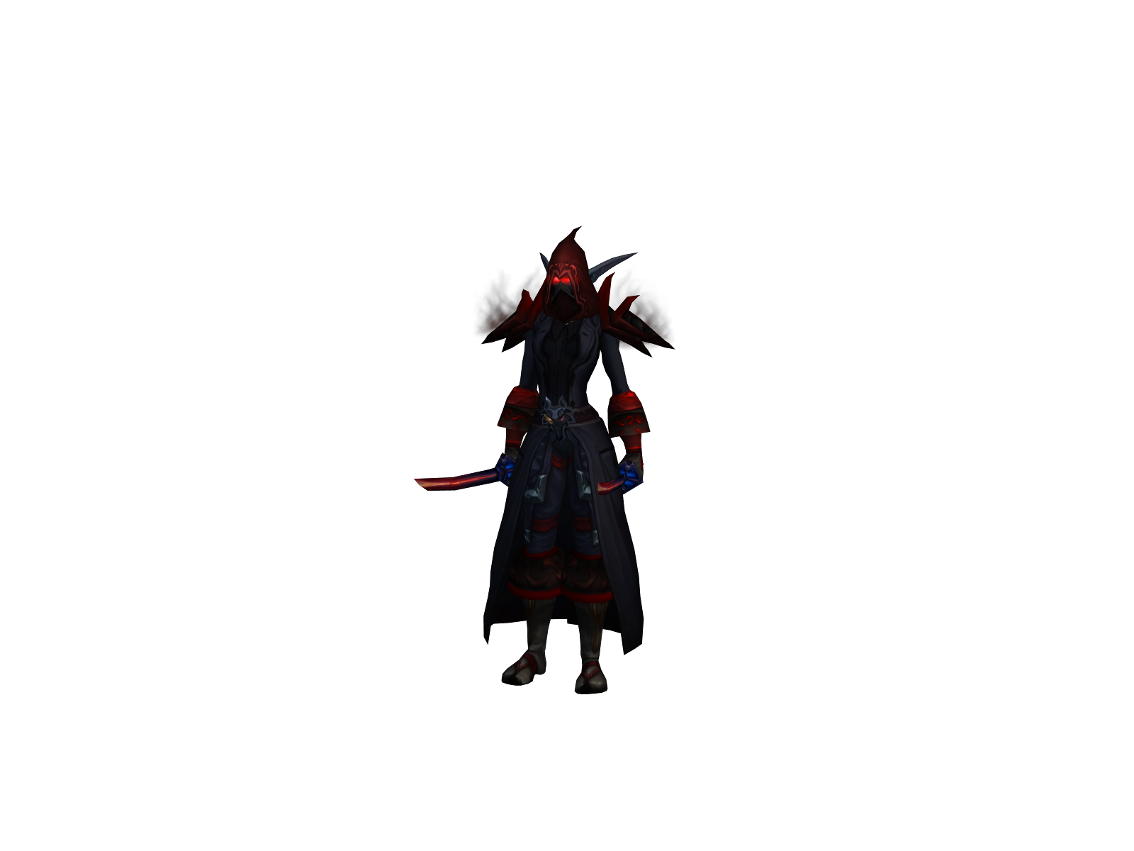 Latetext 3D character render