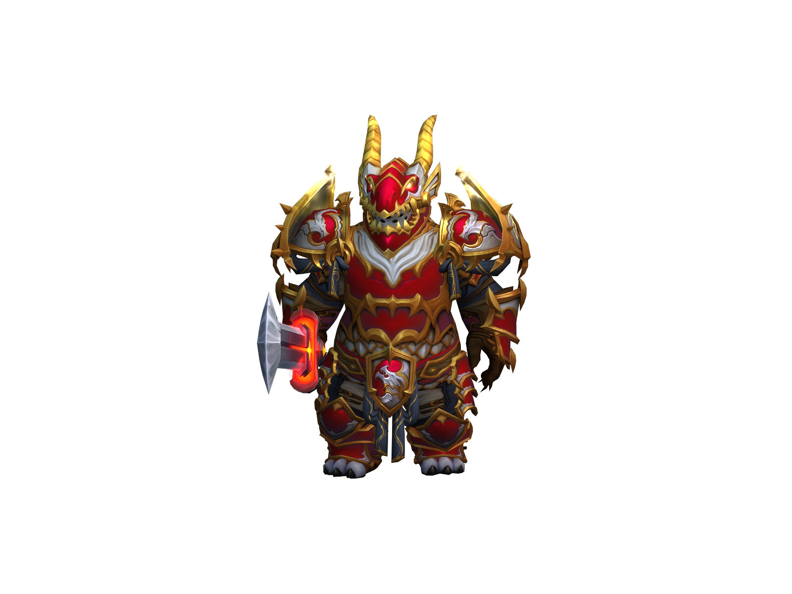 Dampteeth 3D character render