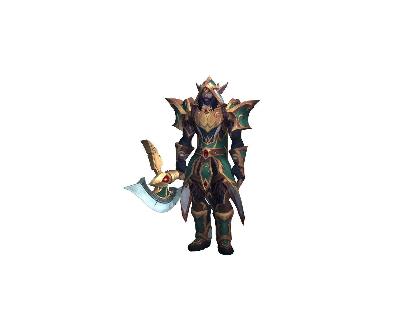 Telogius 3D character render