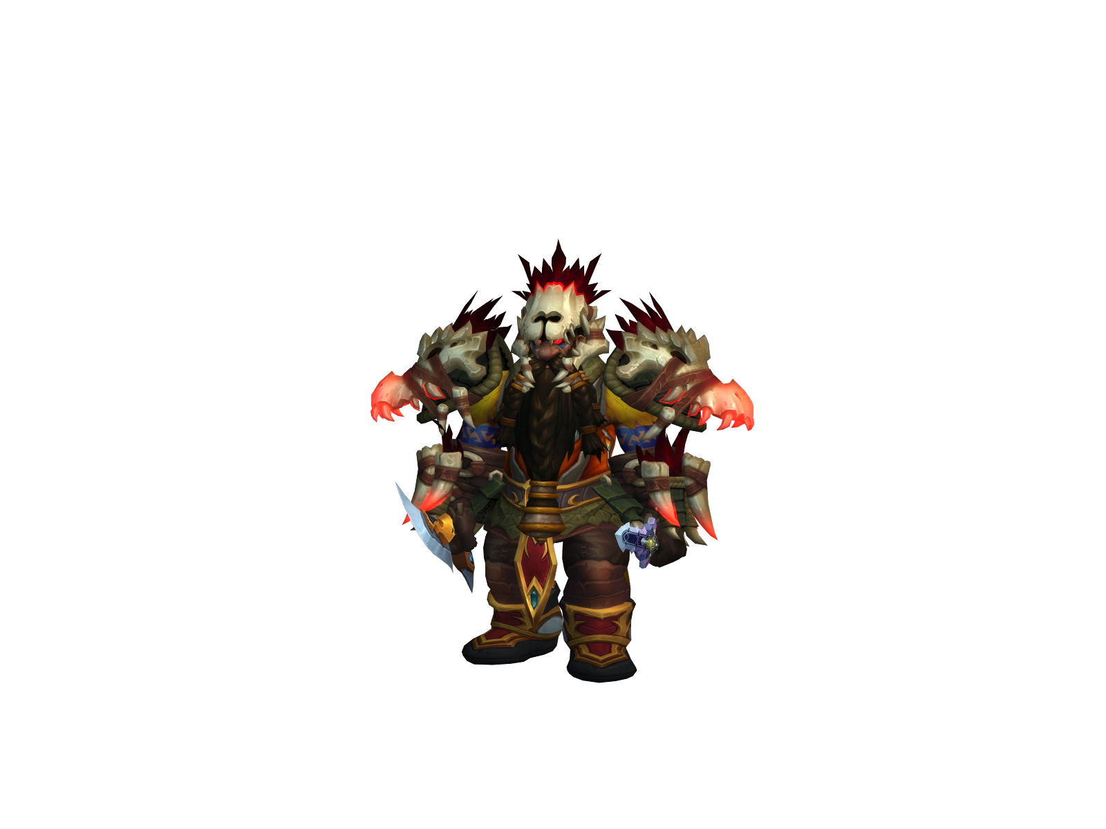 Bentren 3D character render