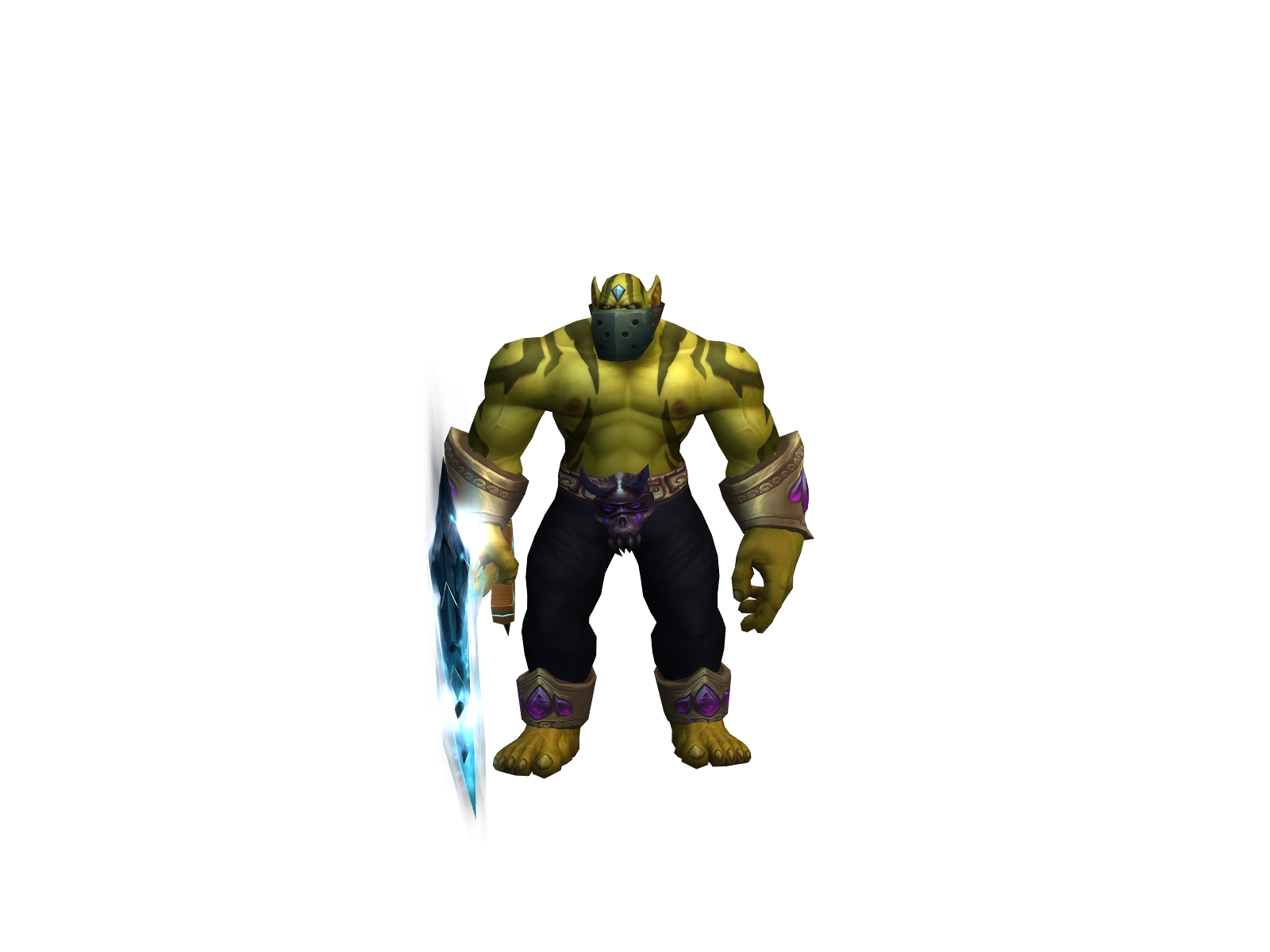Chàosßolt 3D character render