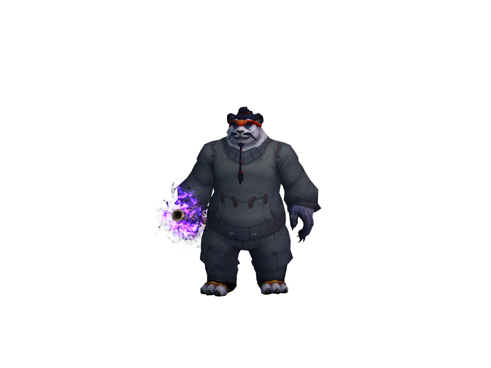 Zervemist 3D character render