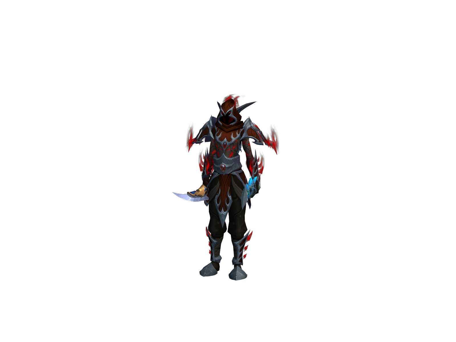 Gankruptcy 3D character render