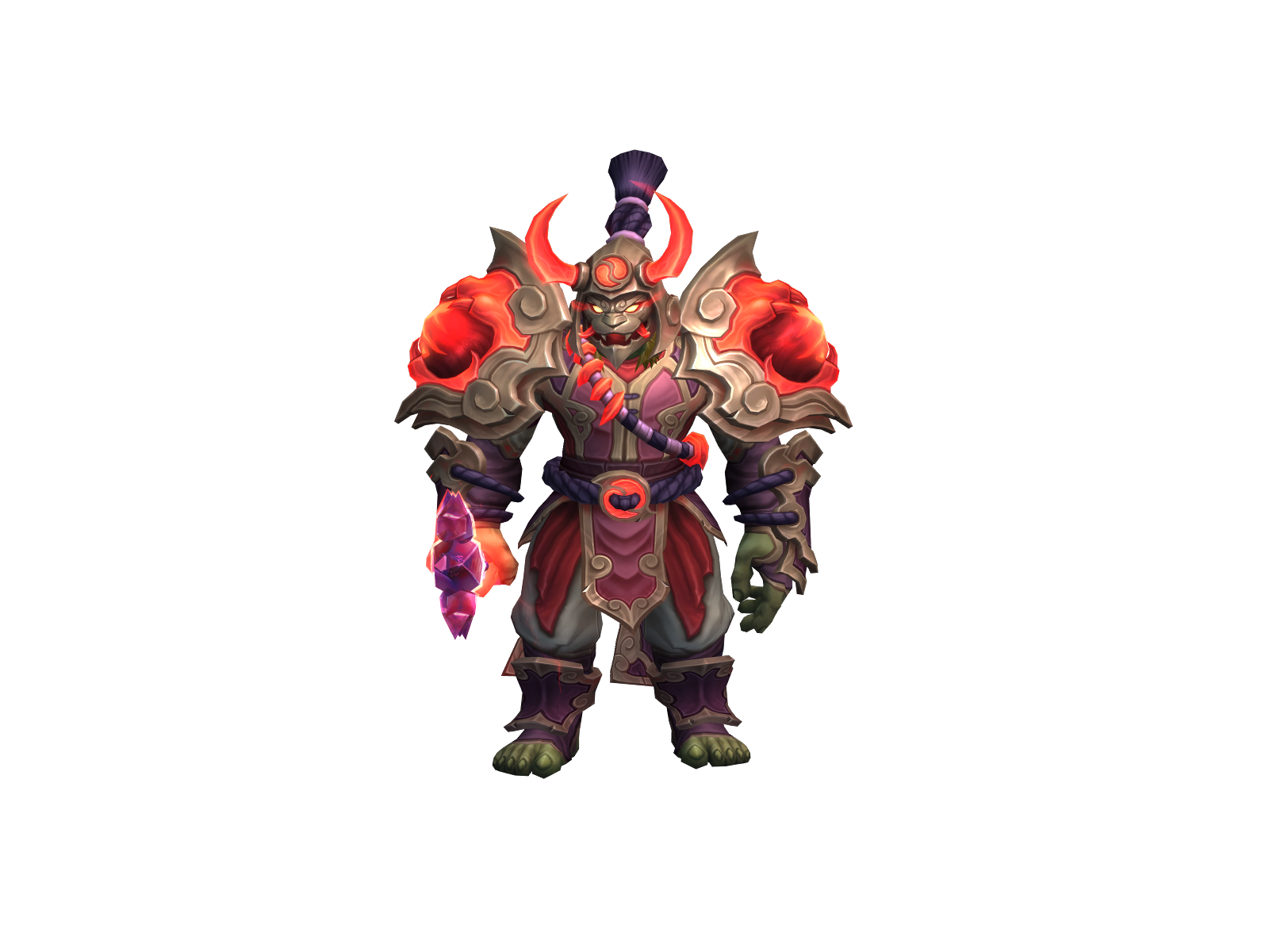 Frozenfist 3D character render