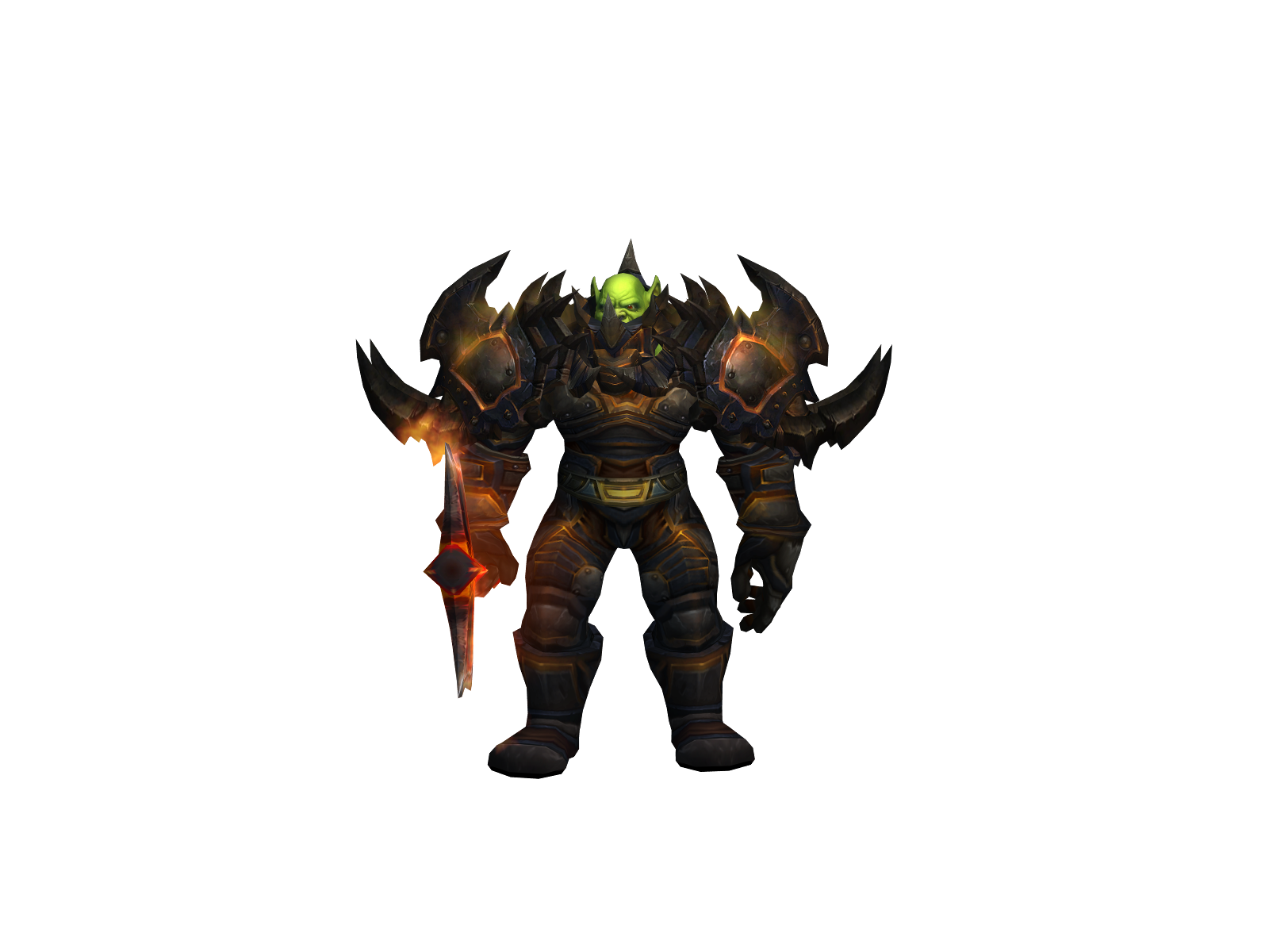 Grímgör 3D character render