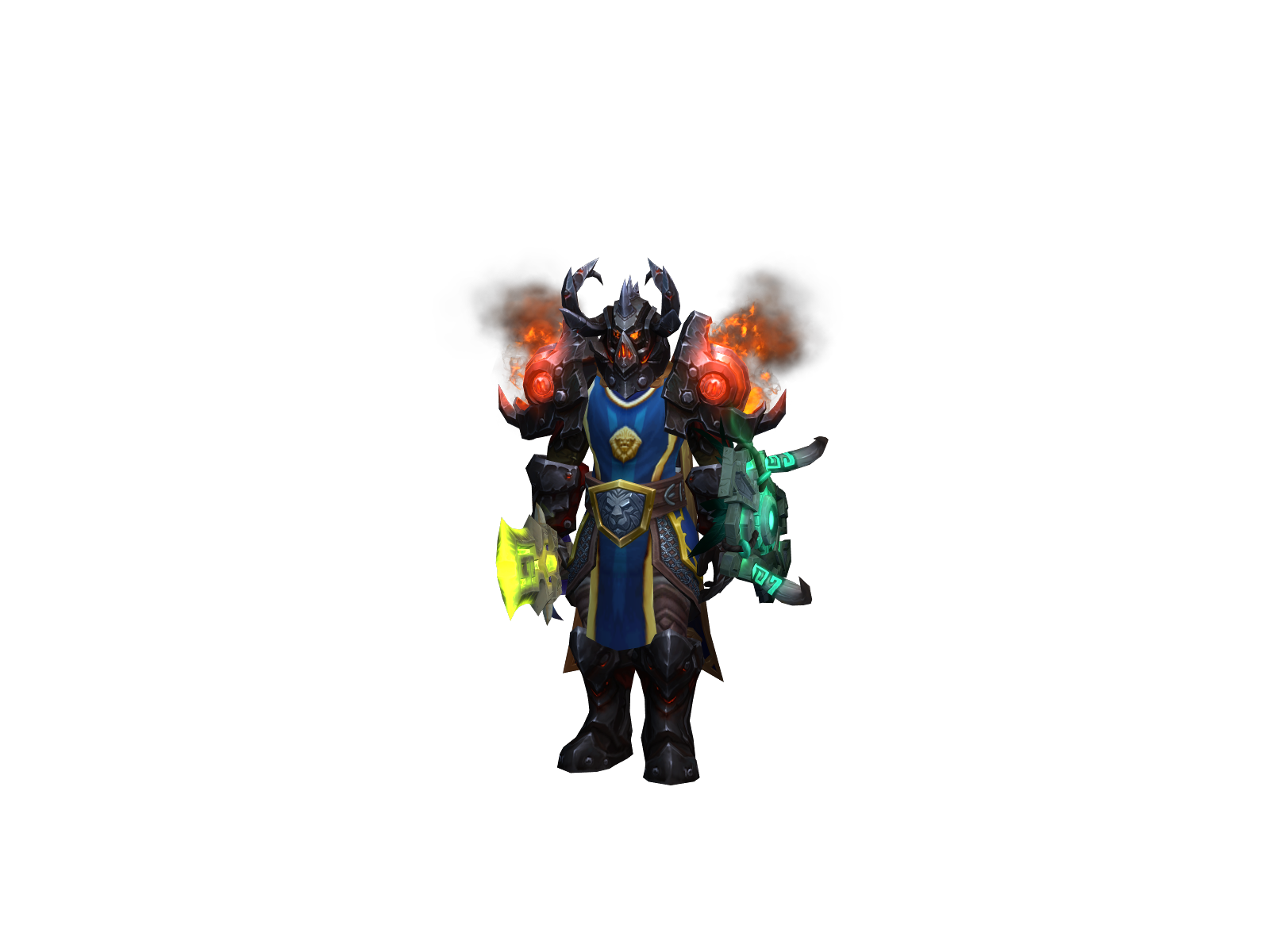 Whyhank 3D character render