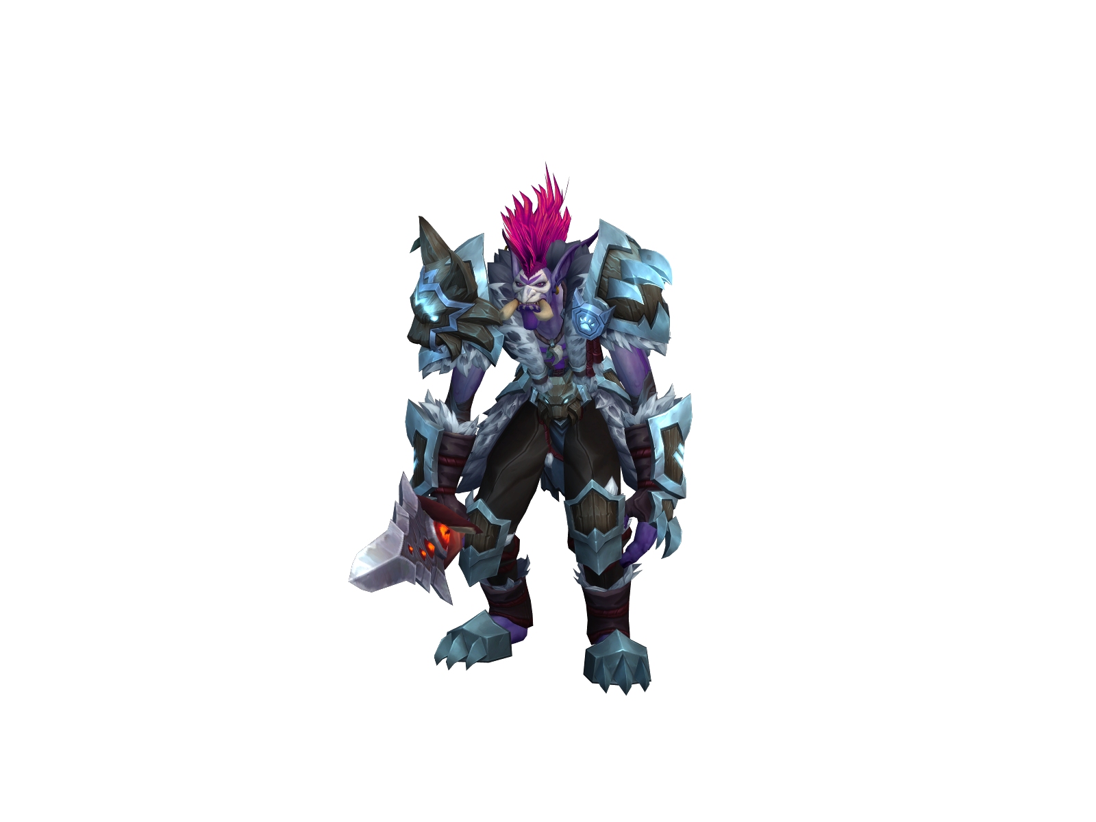 Sinista 3D character render