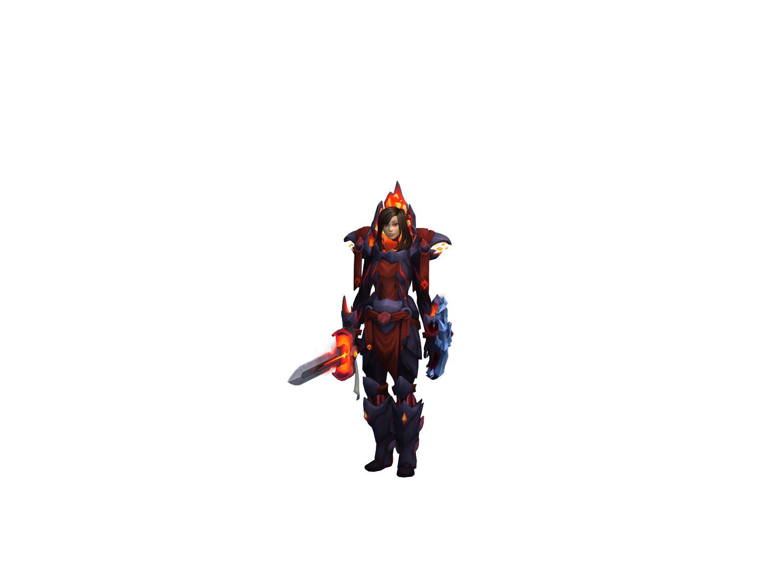 Dilfspice 3D character render