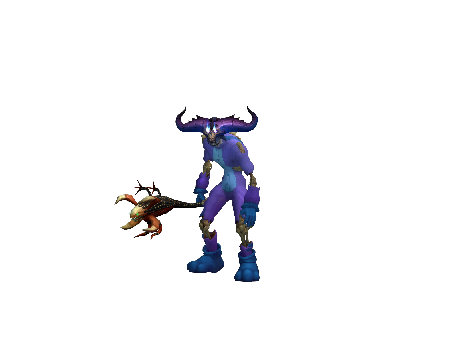 Unholyhen 3D character render