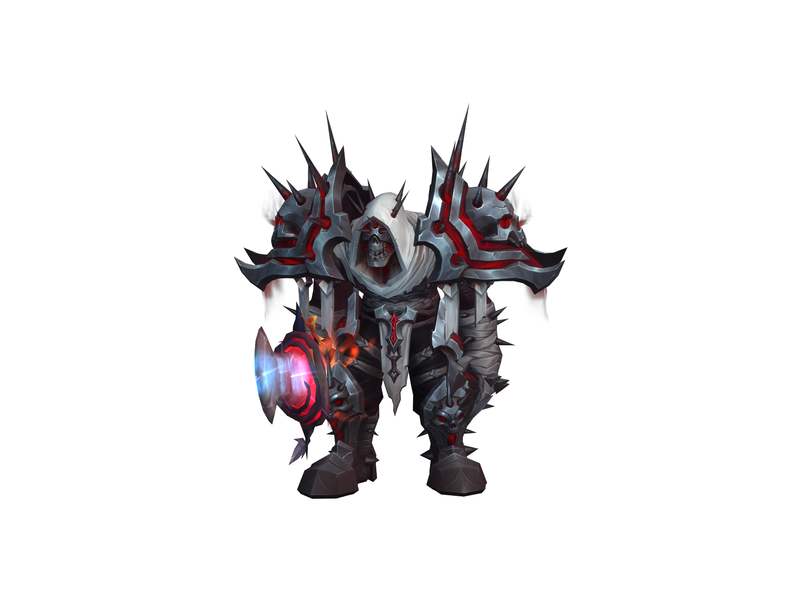Gravepuncher 3D character render