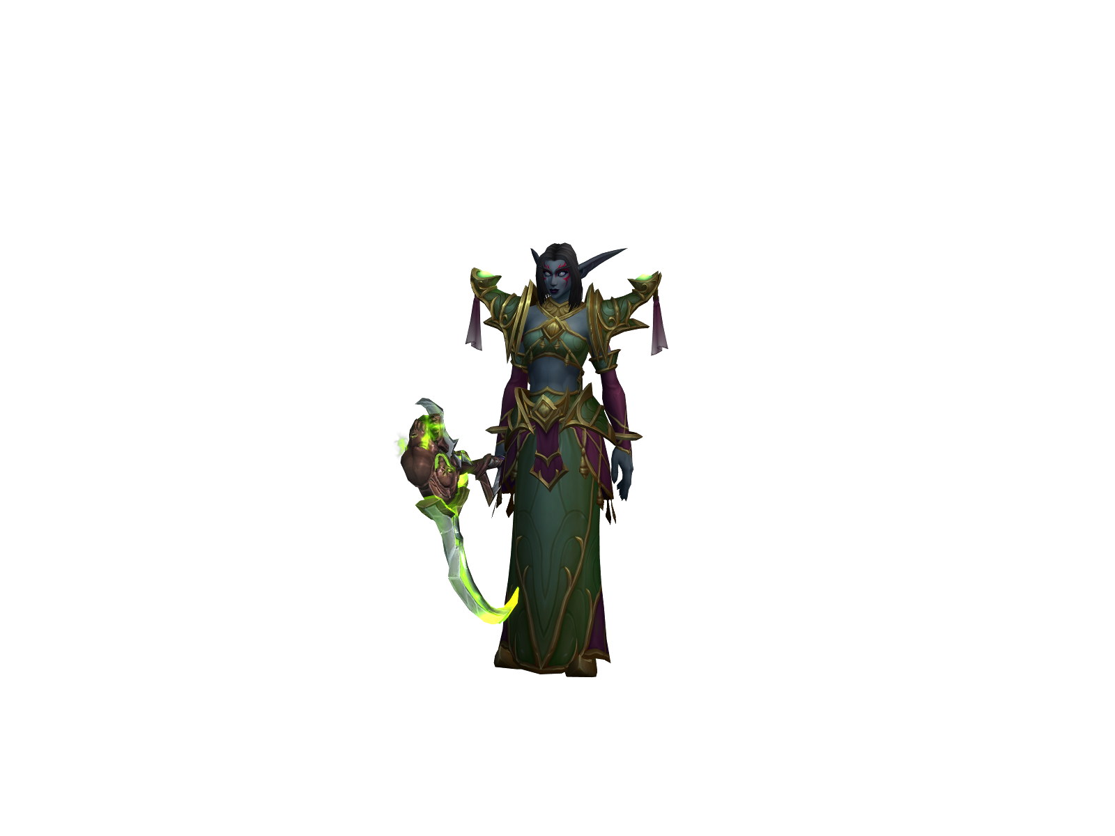 Cacheofsouls 3D character render