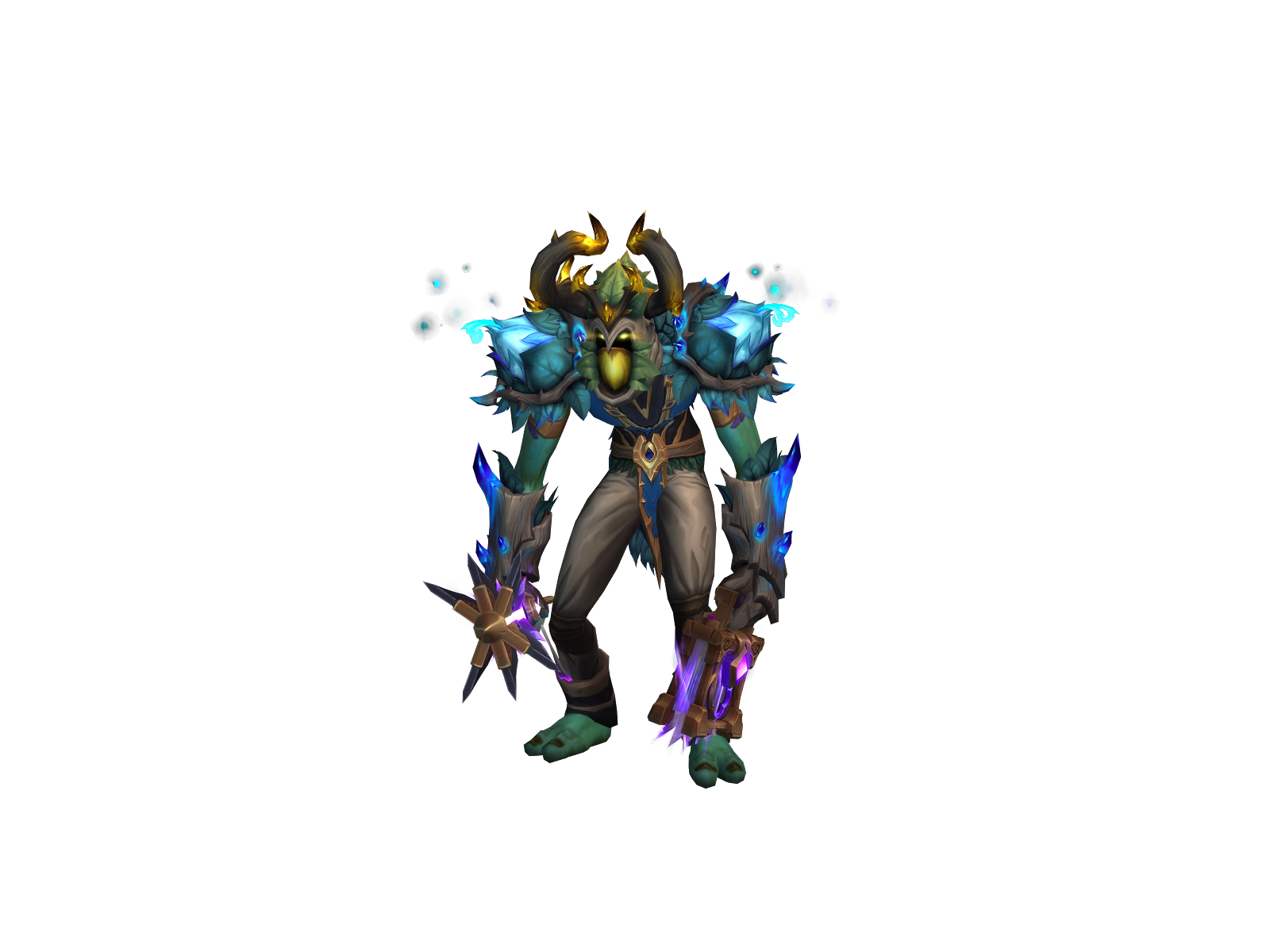 Halgu 3D character render