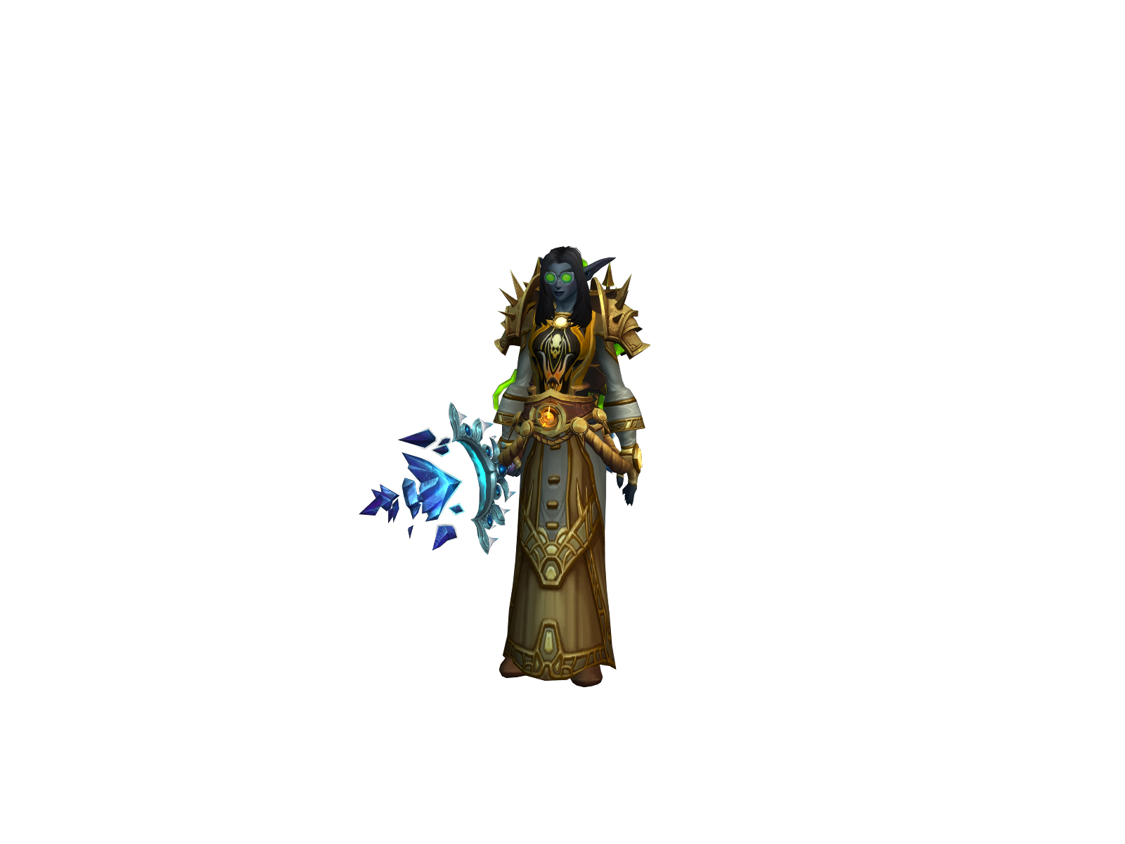 Precoggiftr 3D character render