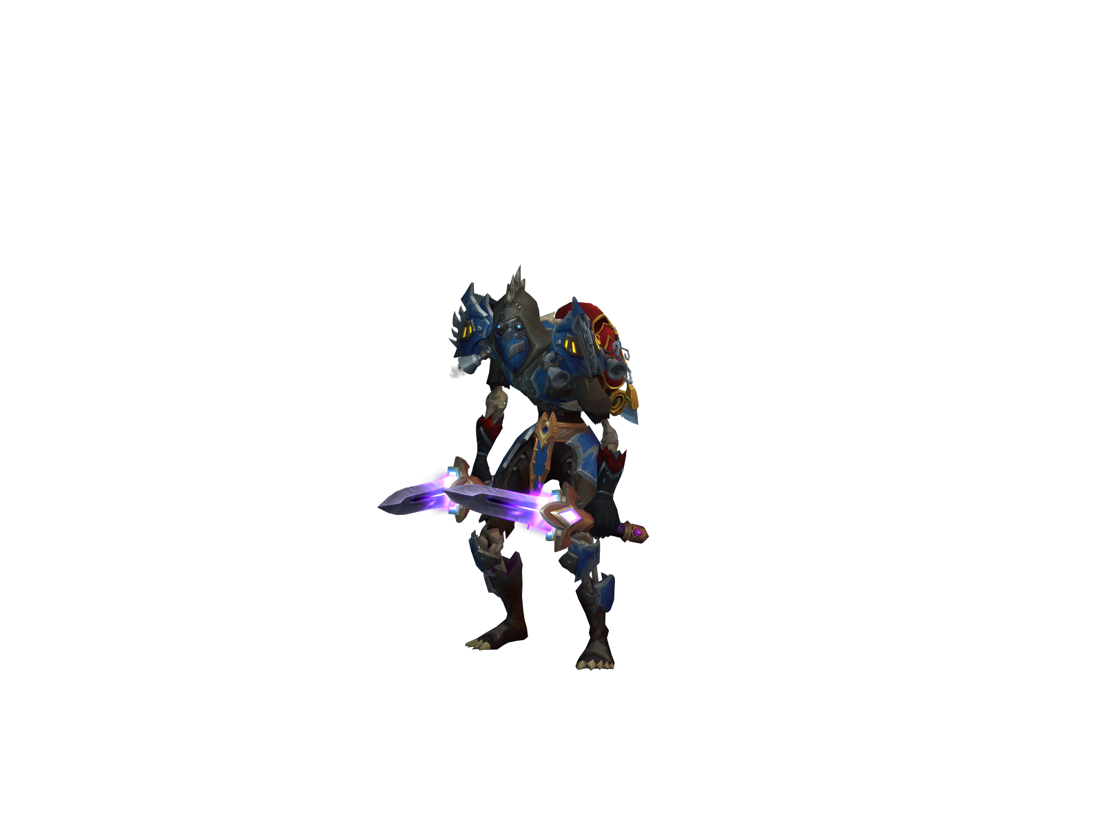 Assaut 3D character render