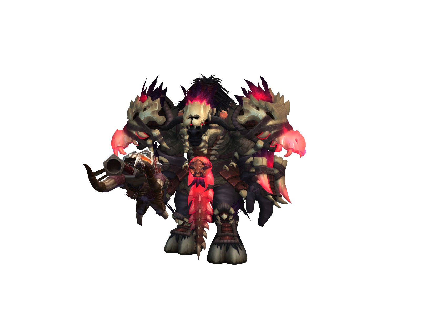 Darktech 3D character render