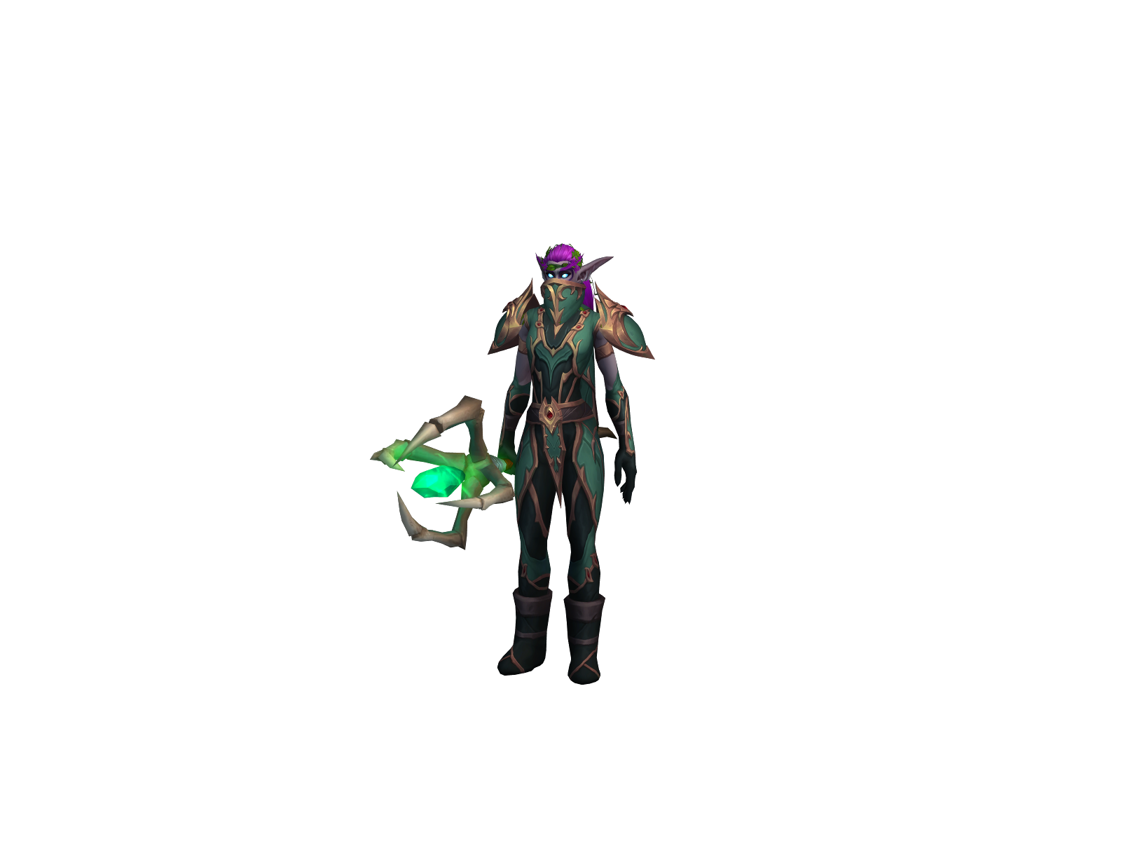 Mafidru 3D character render