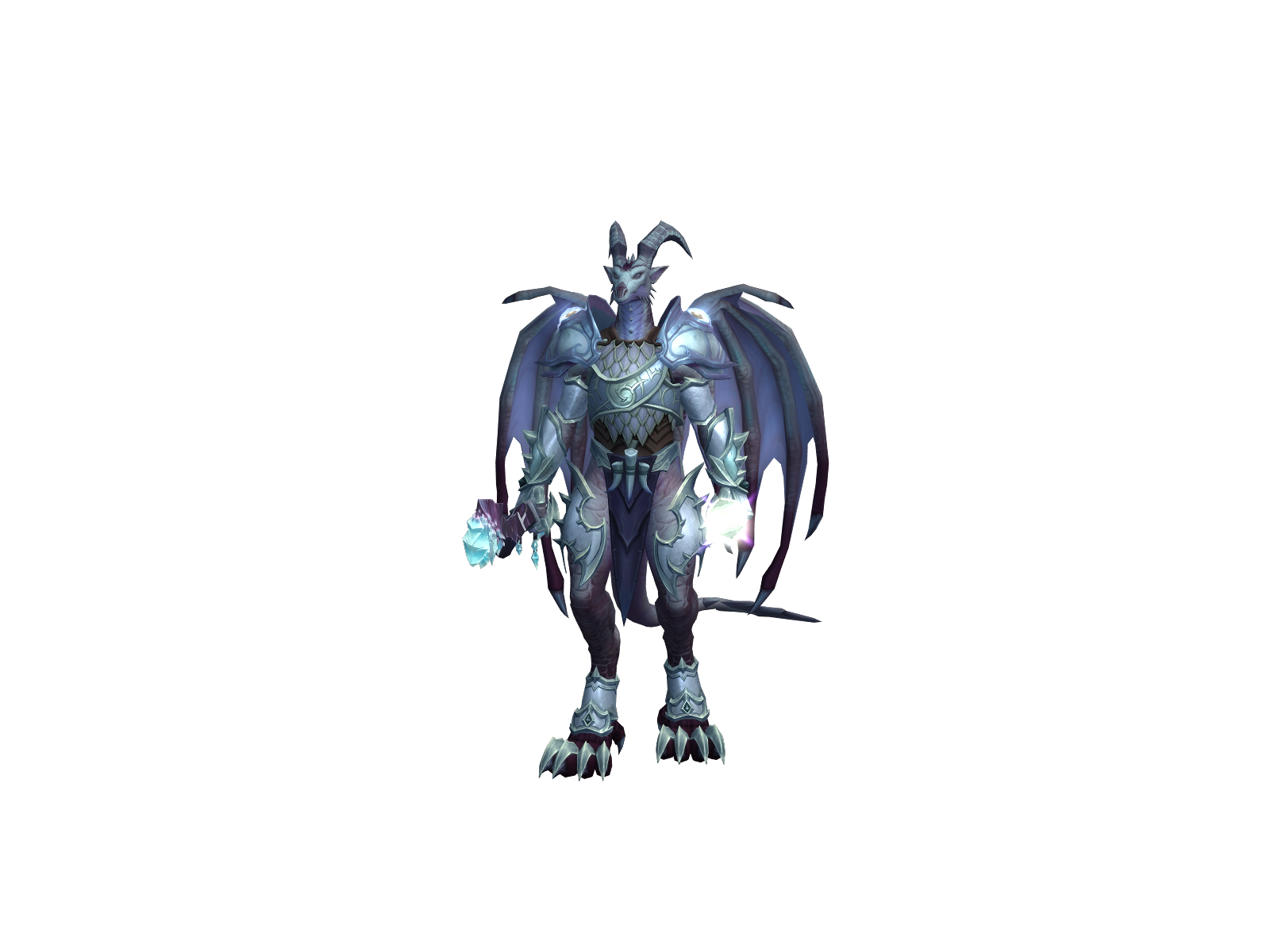 Draghyon 3D character render