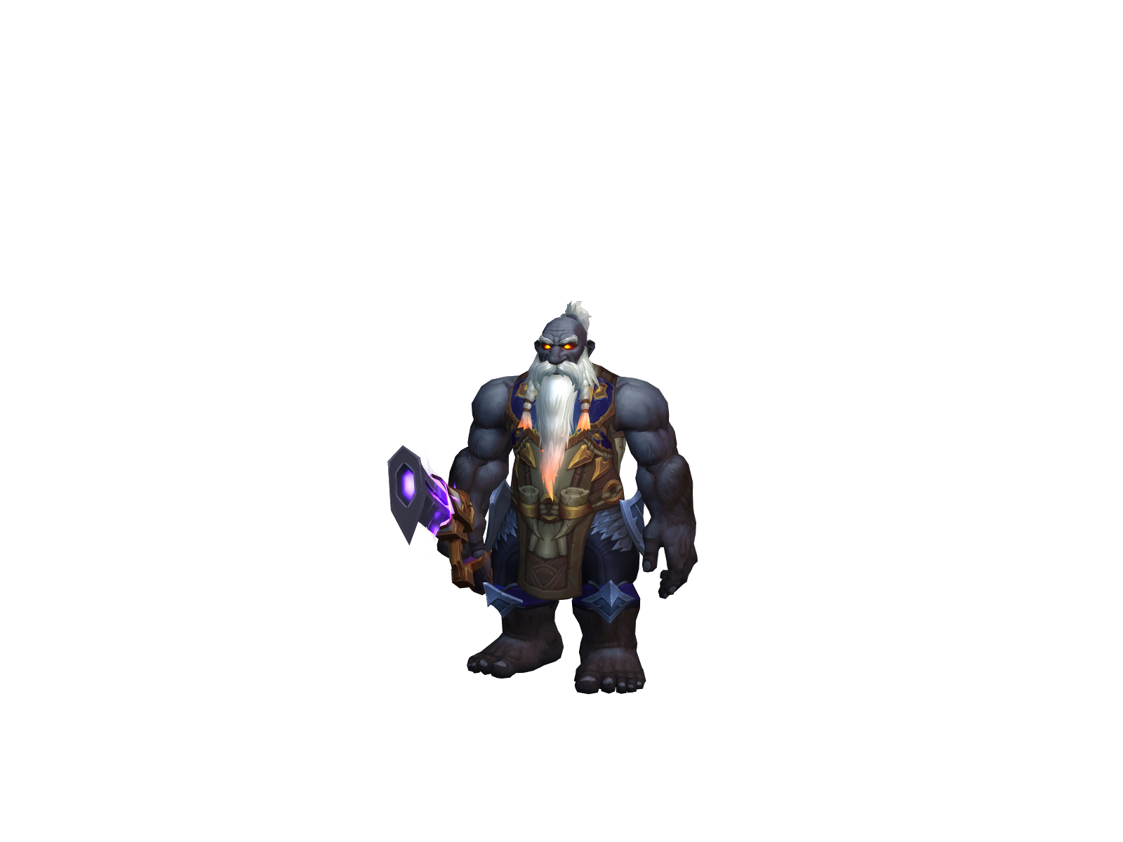 Mullbae 3D character render