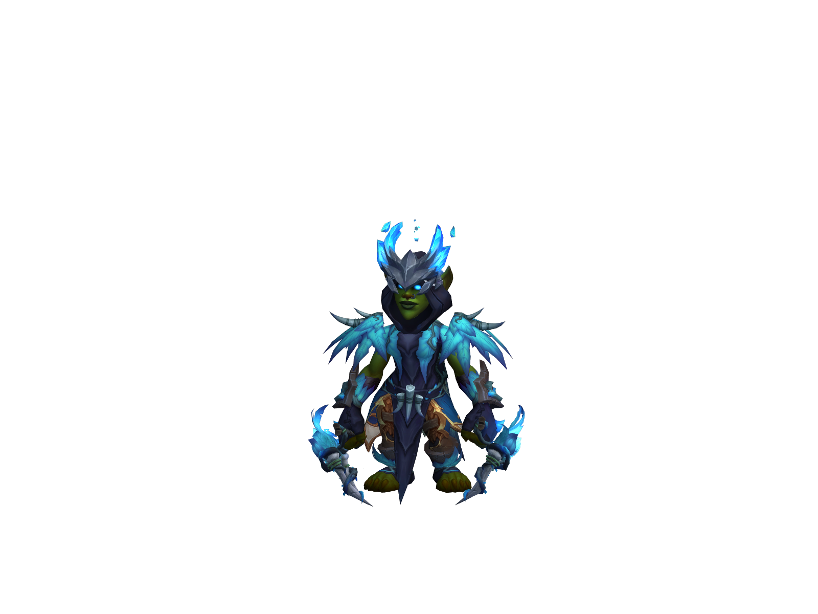 Ledher 3D character render