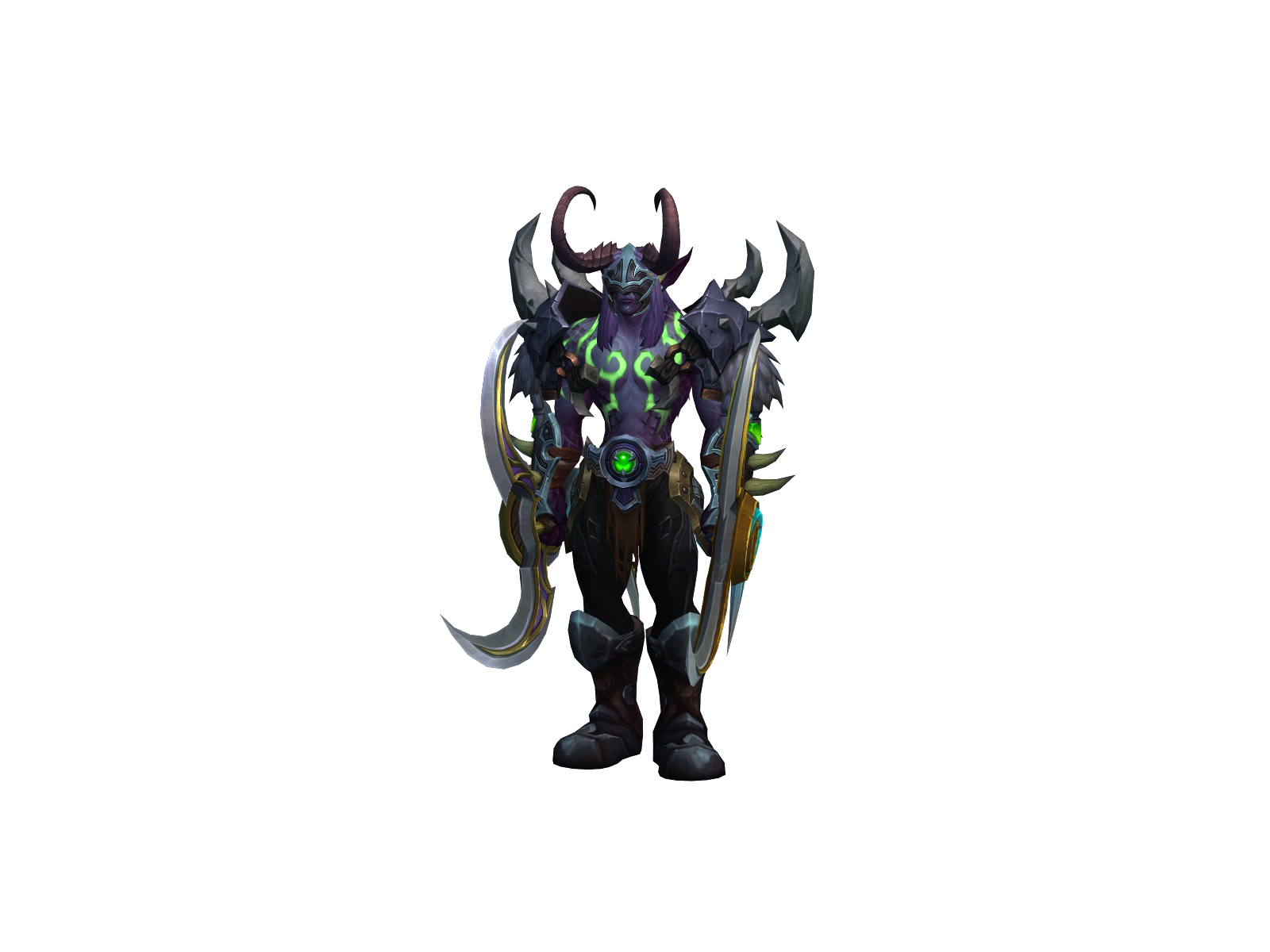 Bigblackcrap 3D character render