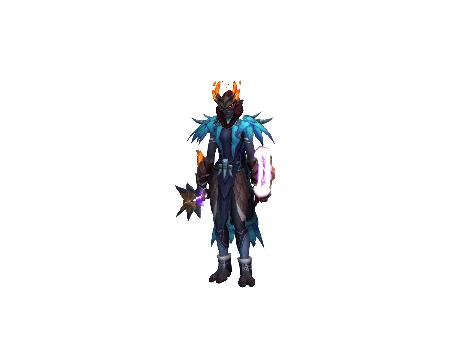 Claiisham 3D character render