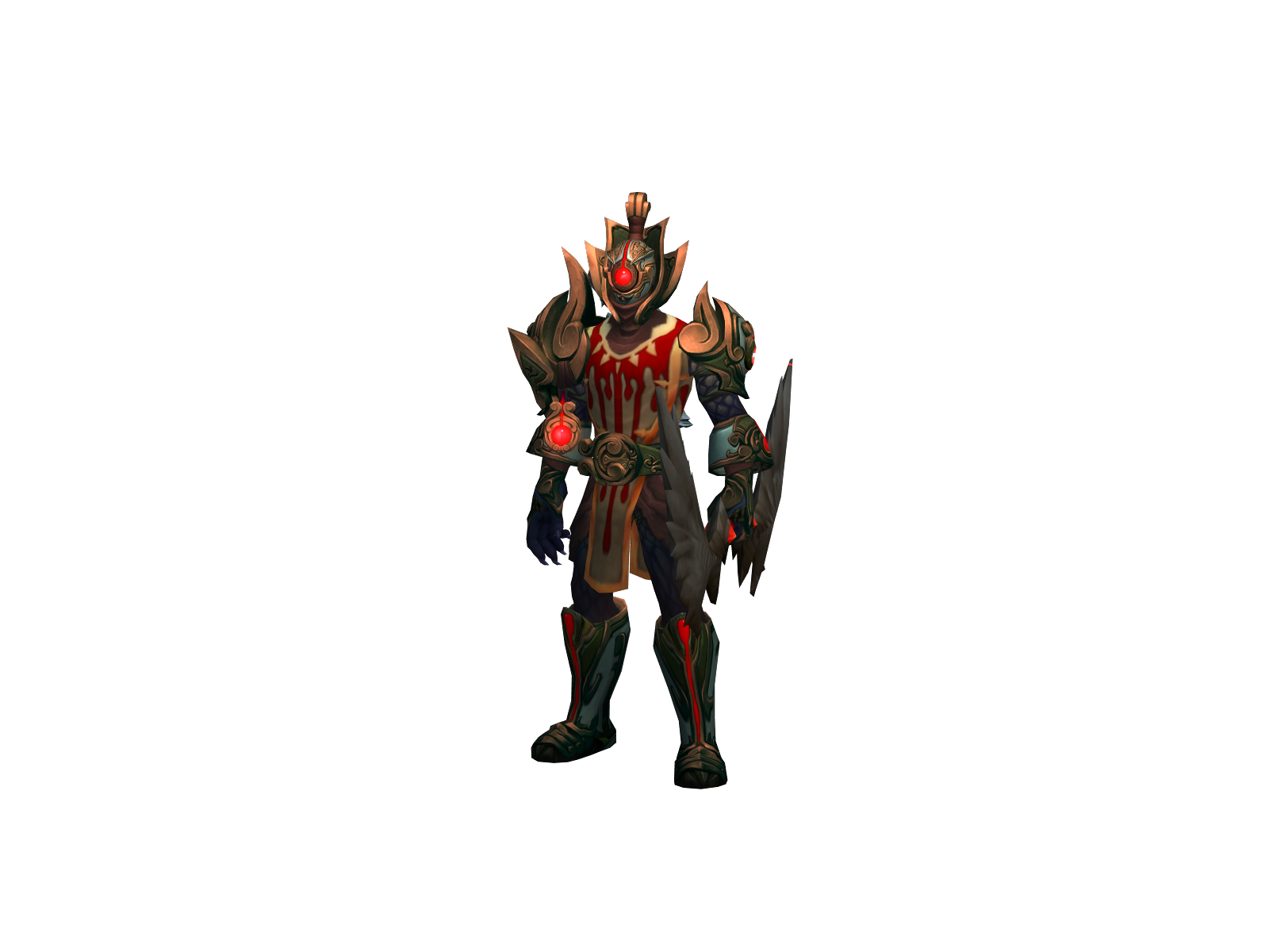 Kofka 3D character render