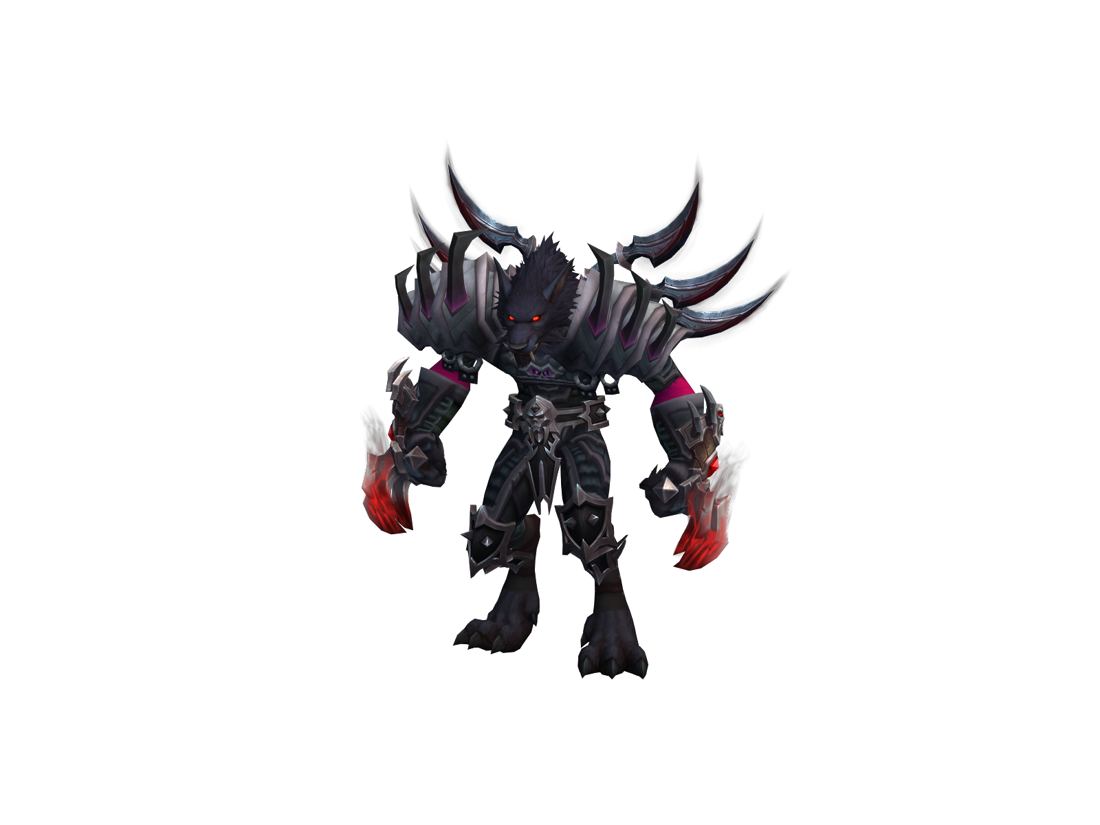 Röv 3D character render