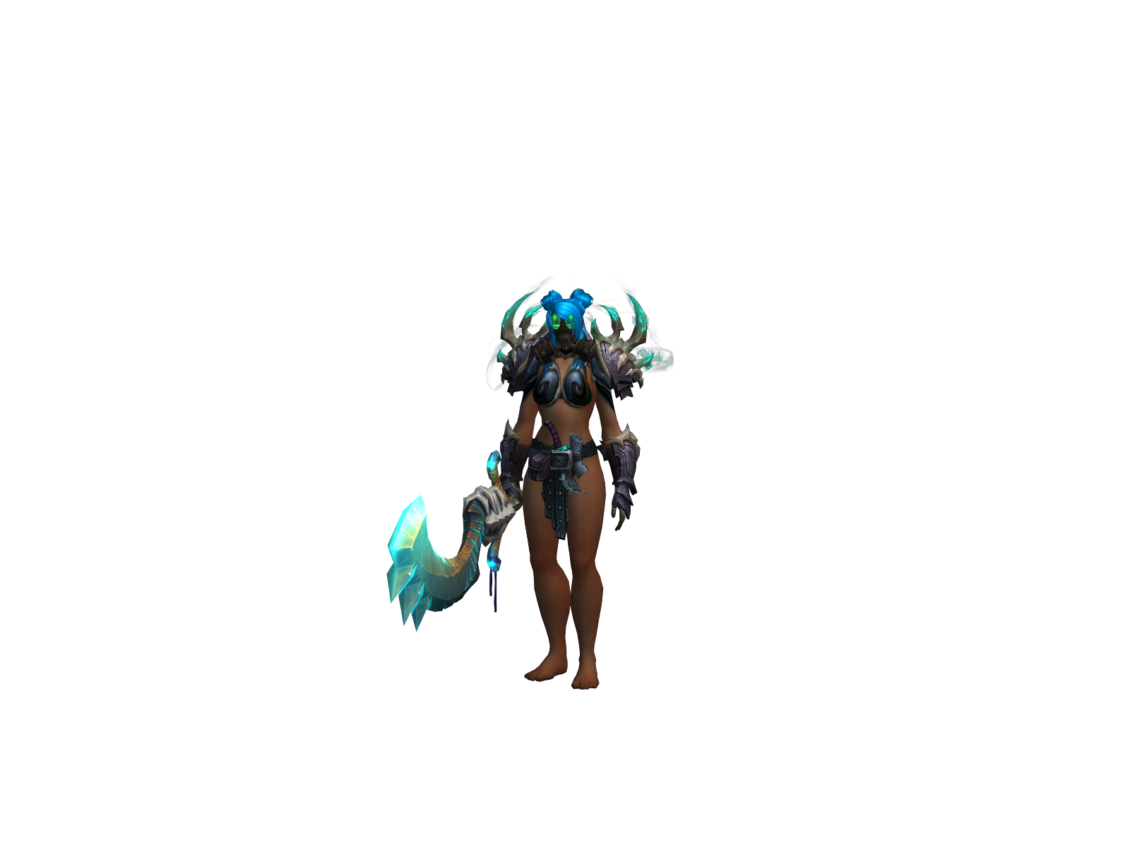 Wetstankussy 3D character render