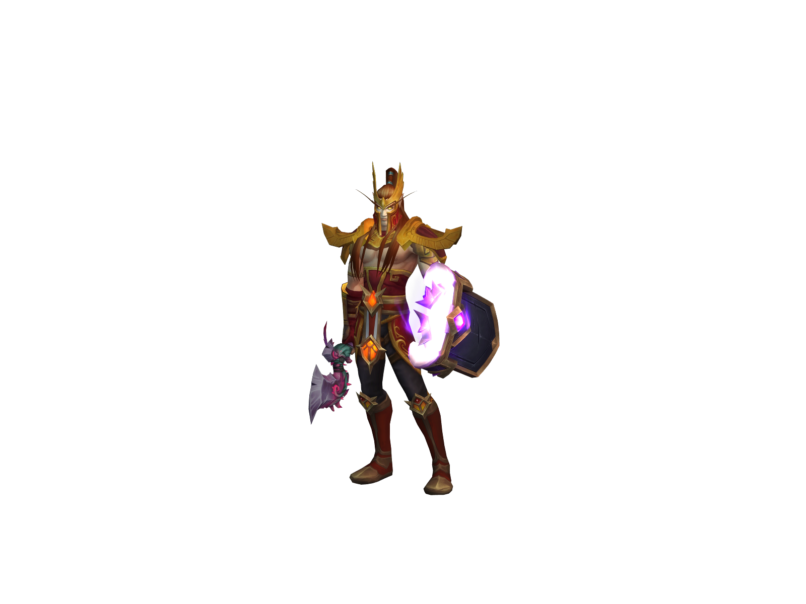 Mythholy 3D character render