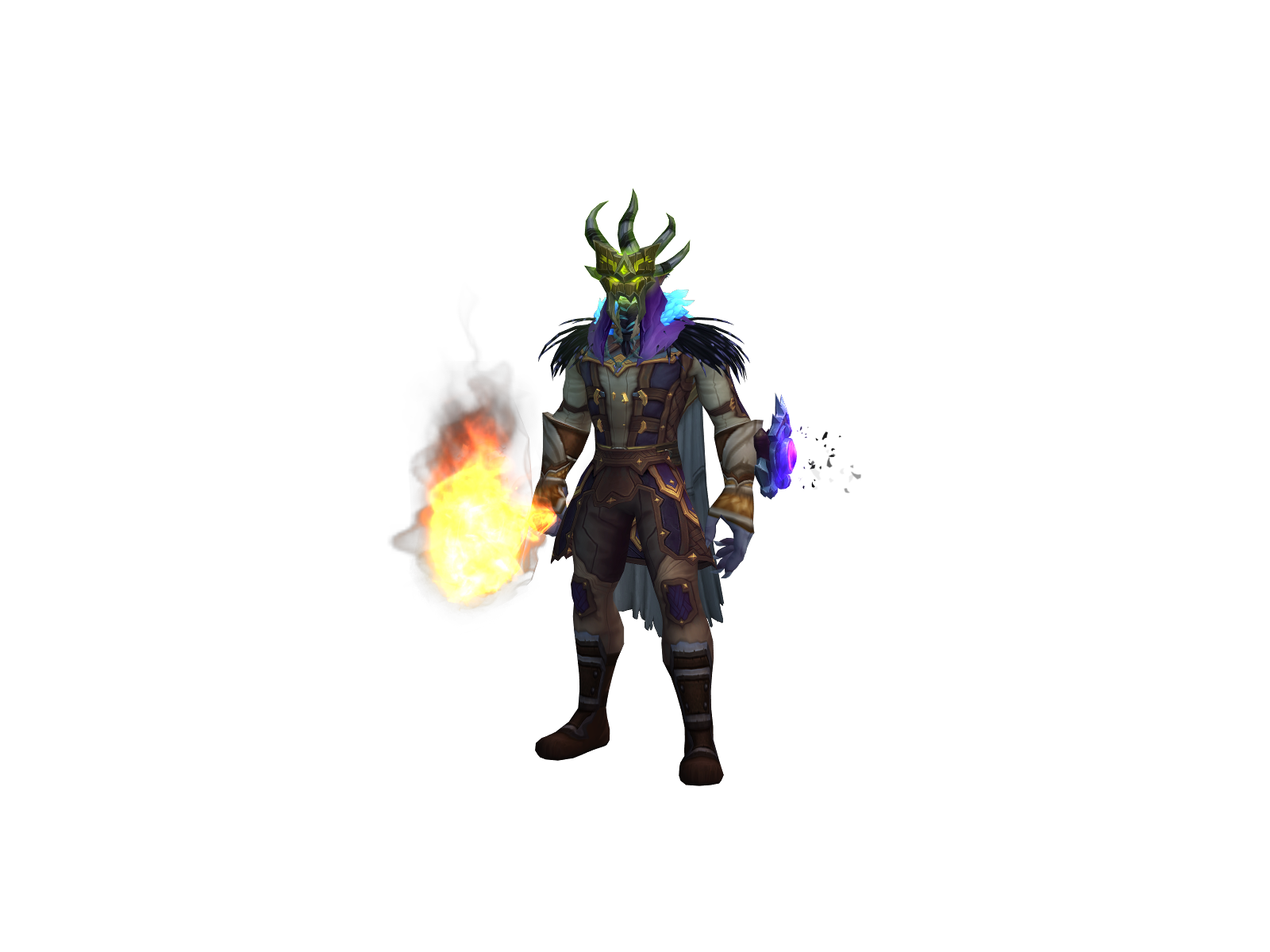 Lishtuska 3D character render