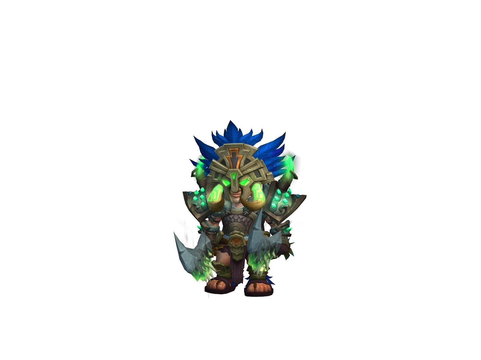 Randoe 3D character render