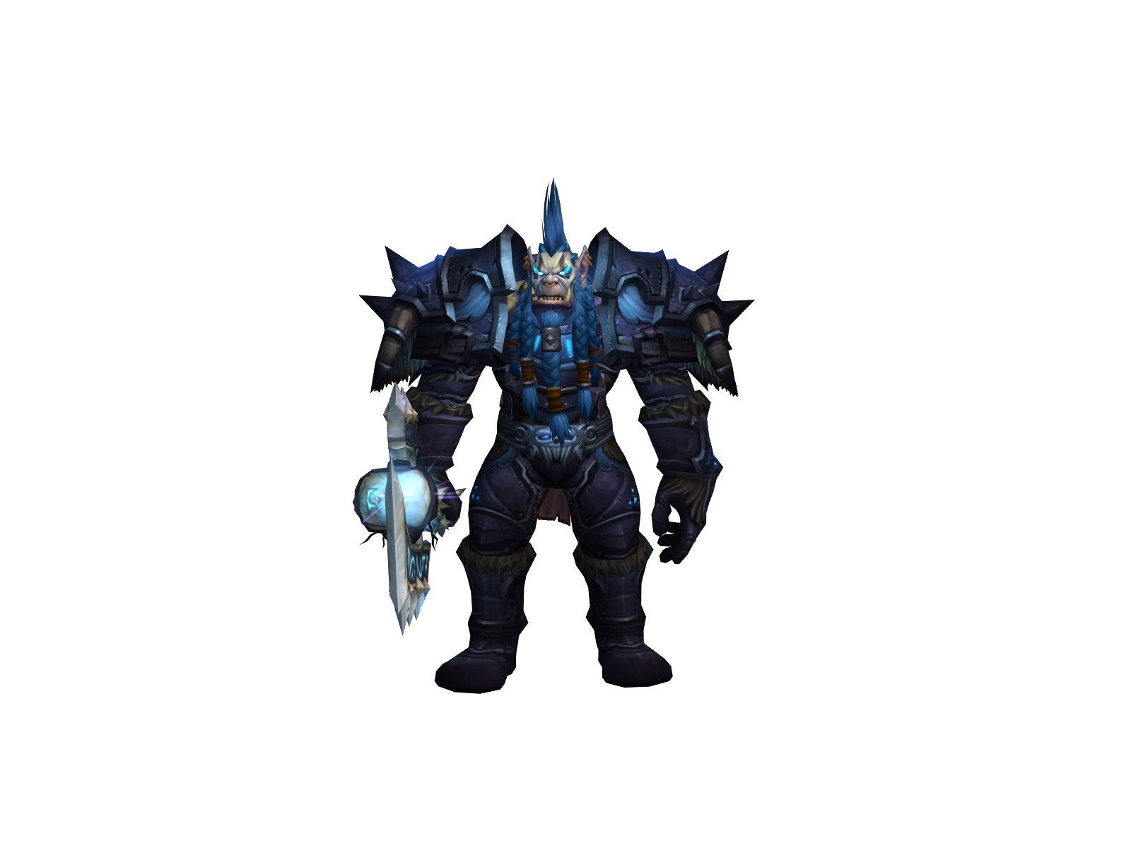 Serfreeze 3D character render