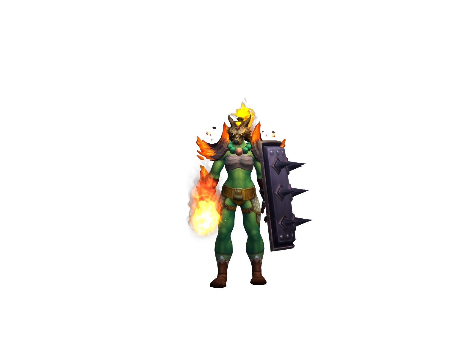 Réll 3D character render